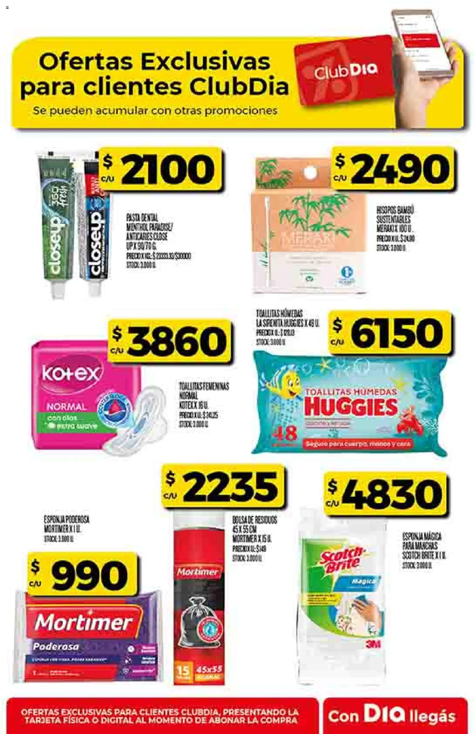 Supermercado DIA Ofertas │ válido desde el 15.04.2026 | Página: 39 | Productos: Bolsa, Pasta dental, Esponja, Pasta