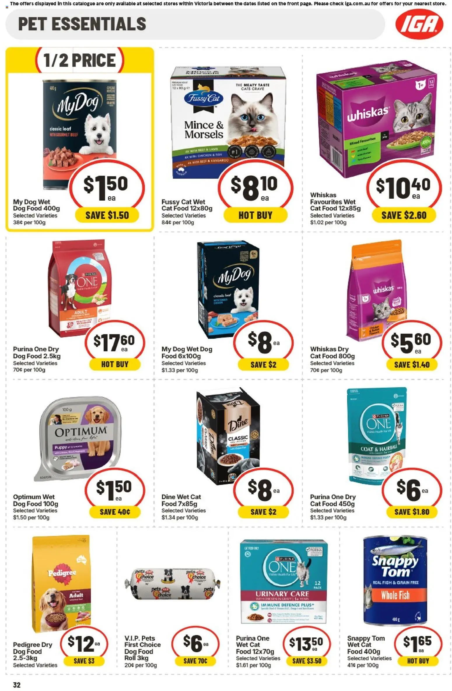 IGA catalogue - valid from 26/08/2026 | Page: 29 | Products: Food, Chicken, Dog food, Coat