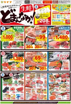 2026/08/22から有効なオファーを含む ライフ 江戸川区 - 生鮮どまんなか！