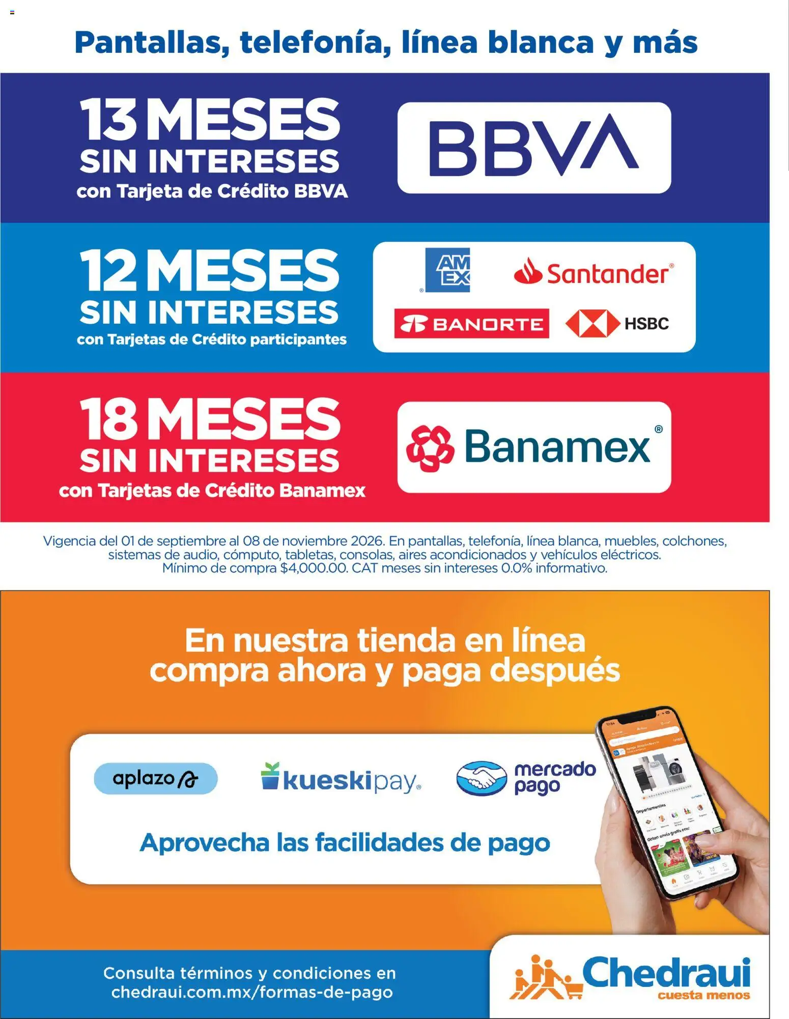 Nuevas ofertas de Chedraui válidas en toda la República Mexicana desde el 01/09/2026. ¡Encuentra las mejores ofertas en Chedraui Apártalo así de fácil y cumple tus deseos! | Página: 3