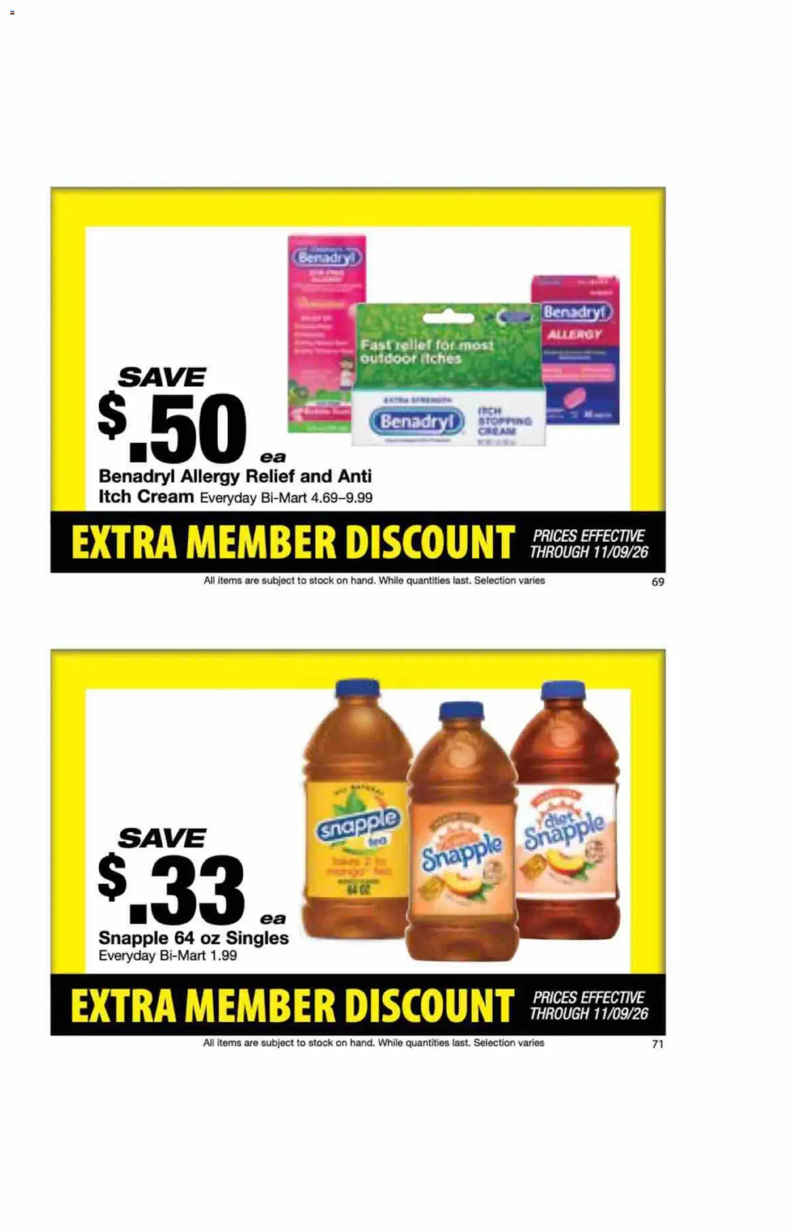 Bi-Mart Extra Member Discount Book - valid from 10/27/2026 | Page: 37