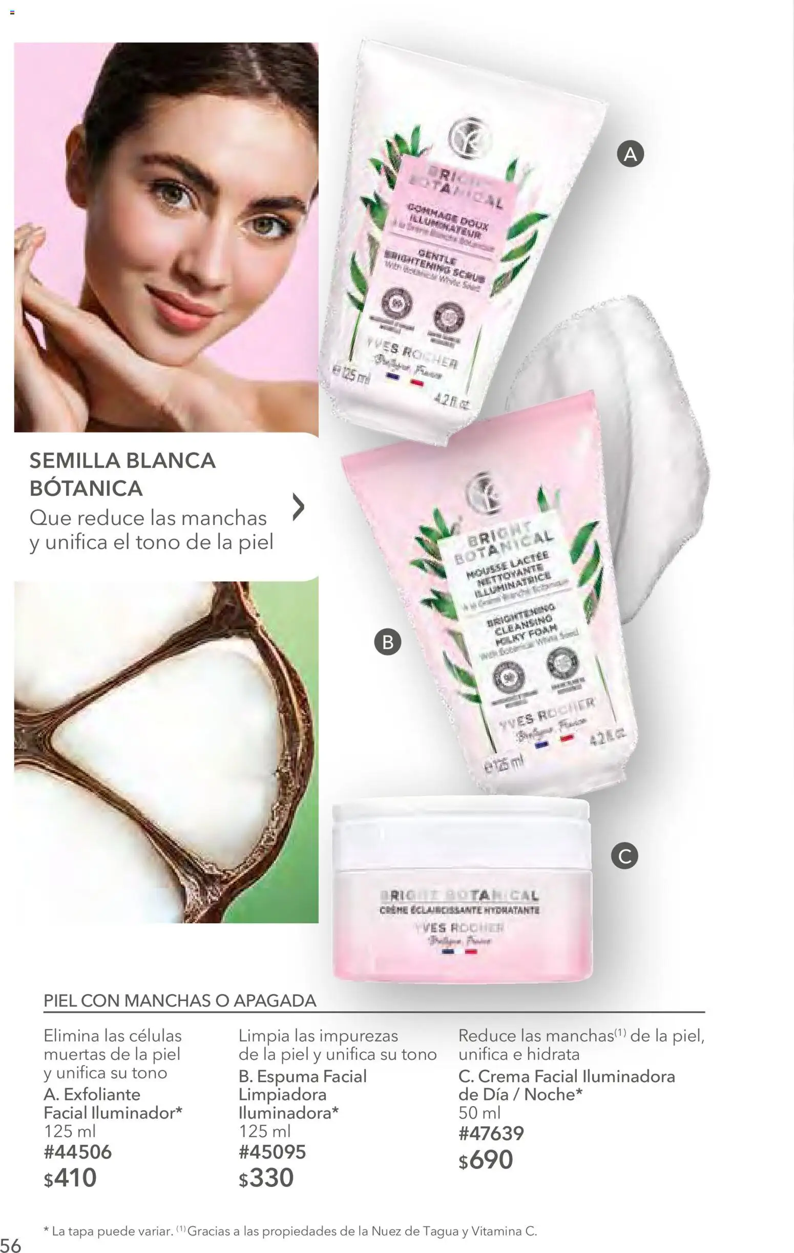 Nuevas ofertas de Yves Rocher válidas en toda la República Mexicana desde el 12.05.2026. ¡Encuentra las mejores ofertas en Yves Rocher campaña 7 2026! | Página: 56 | Productos: Crema, Mousse, Espuma