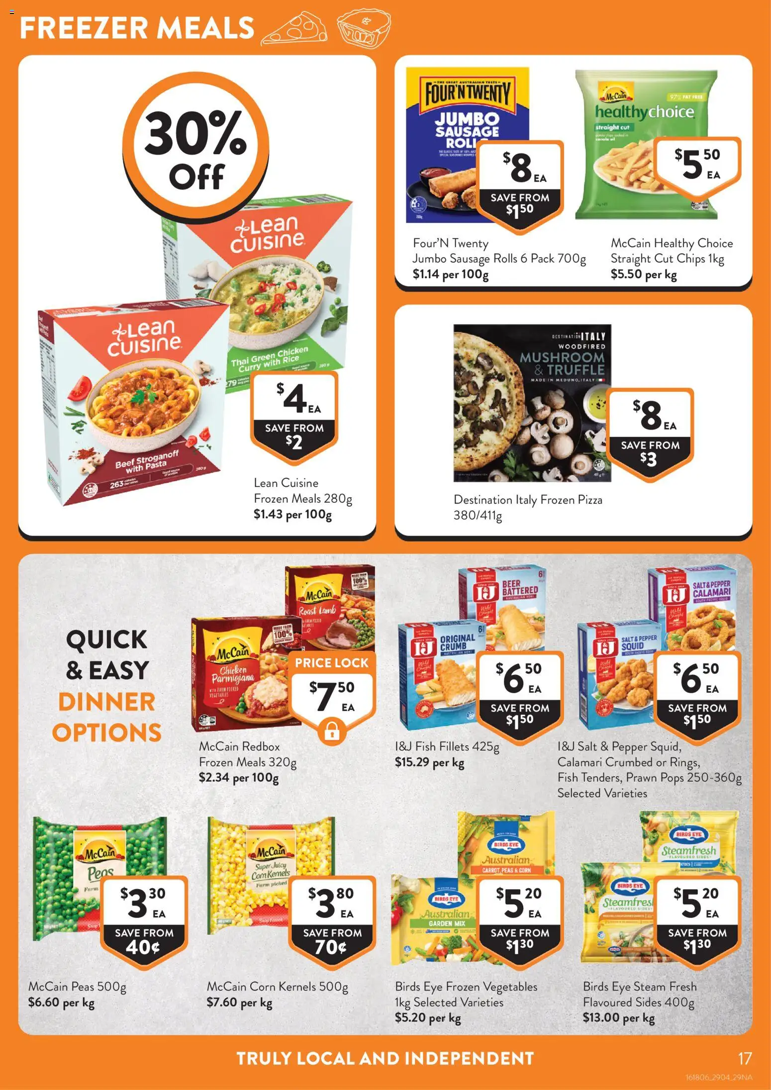 Foodworks catalogue - valid from 29.04.2026 | Page: 17 | Products: Fish, Beef, Chips, Pepper