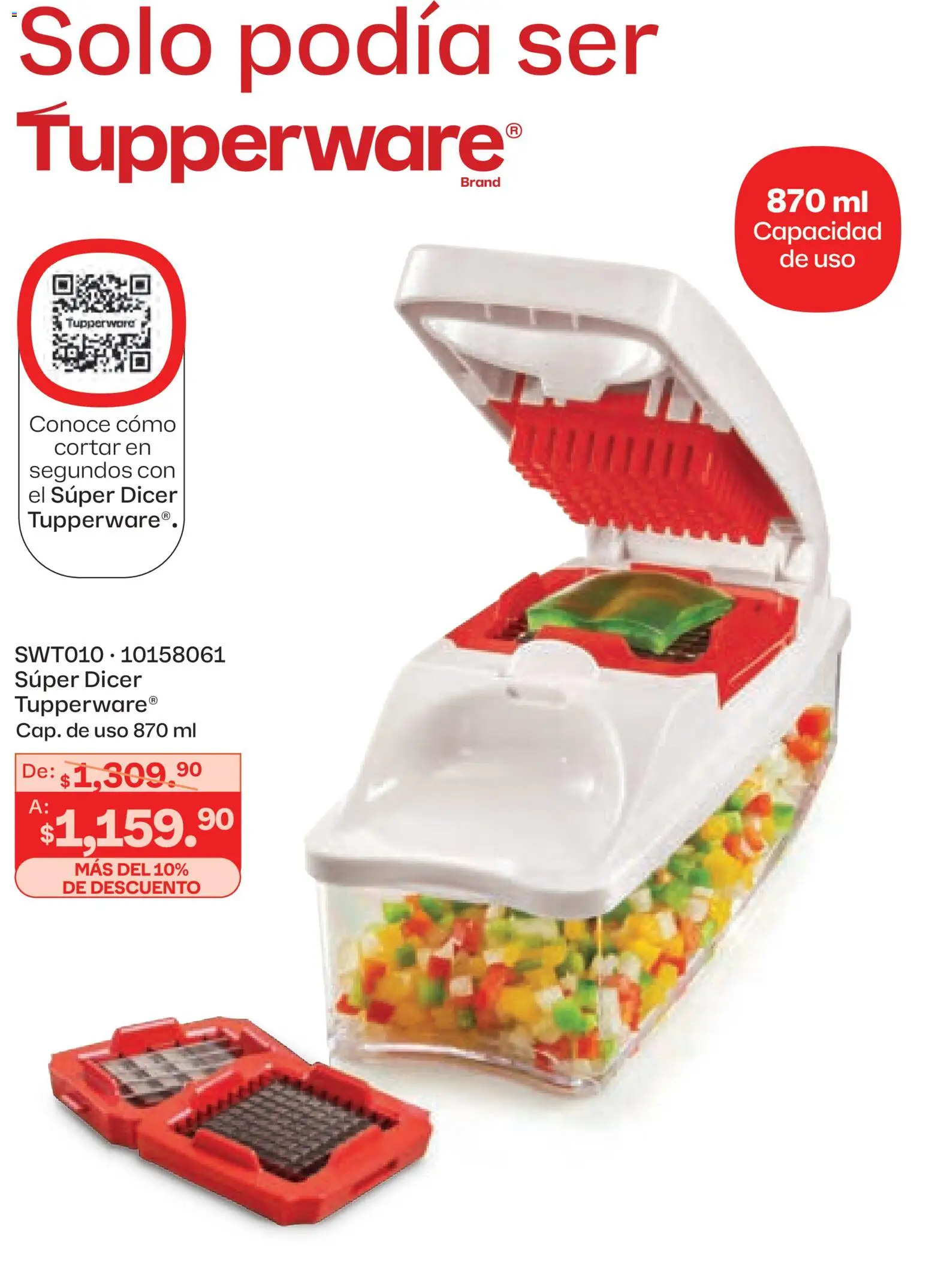 Nuevas ofertas de Tupperware válidas en toda la República Mexicana desde el 23.03.2026. ¡Encuentra las mejores ofertas en Tupperware catálogo! | Página: 101