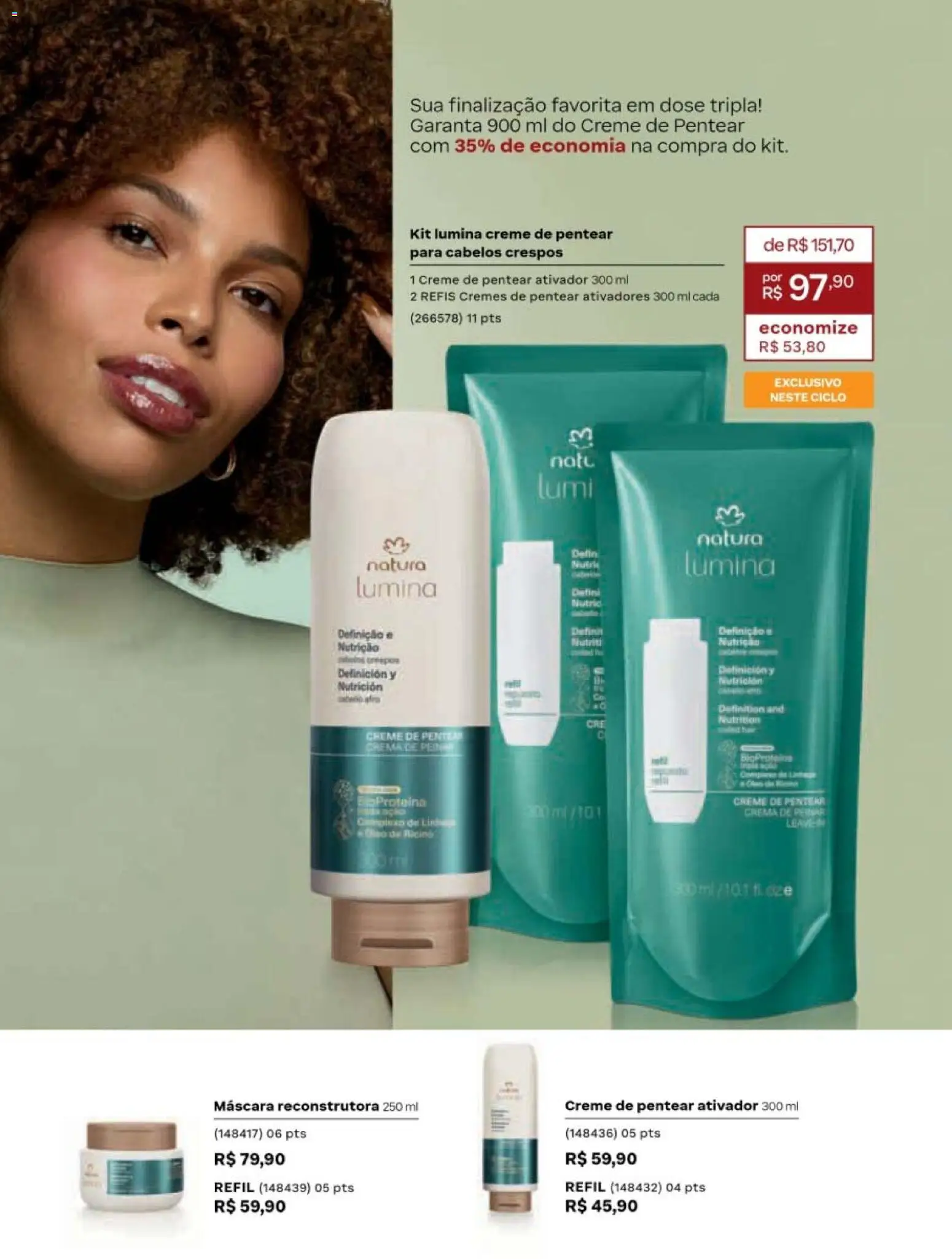 Natura Folheto - válido de 19/07/2026 | Página: 137 | Produtos: Creme