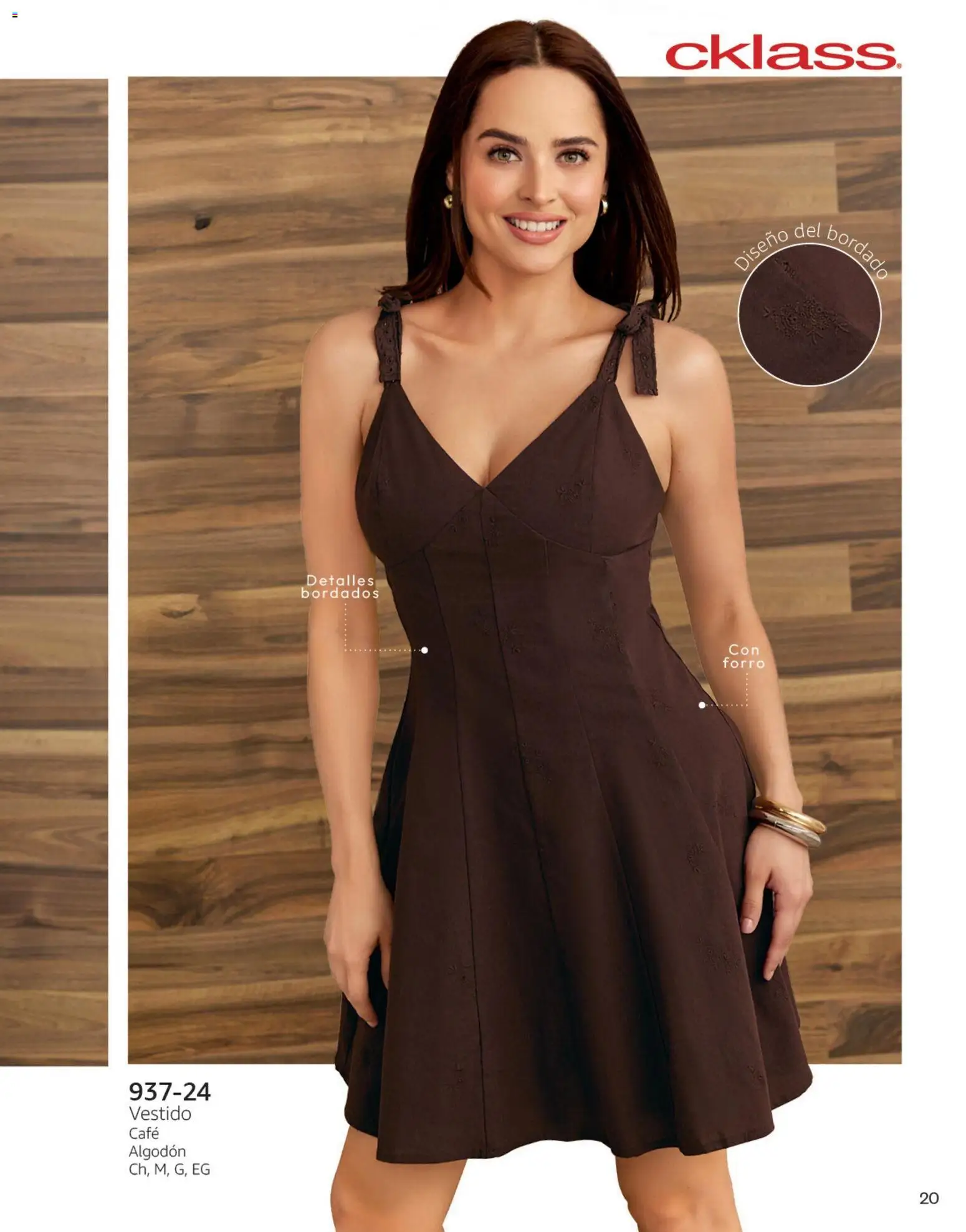 Nuevas ofertas de Cklass válidas en toda la República Mexicana desde el 08/07/2026. ¡Encuentra las mejores ofertas en Cklass catálogo Otoño Invierno! | Página: 21 | Productos: Café, Algodón, Vestido