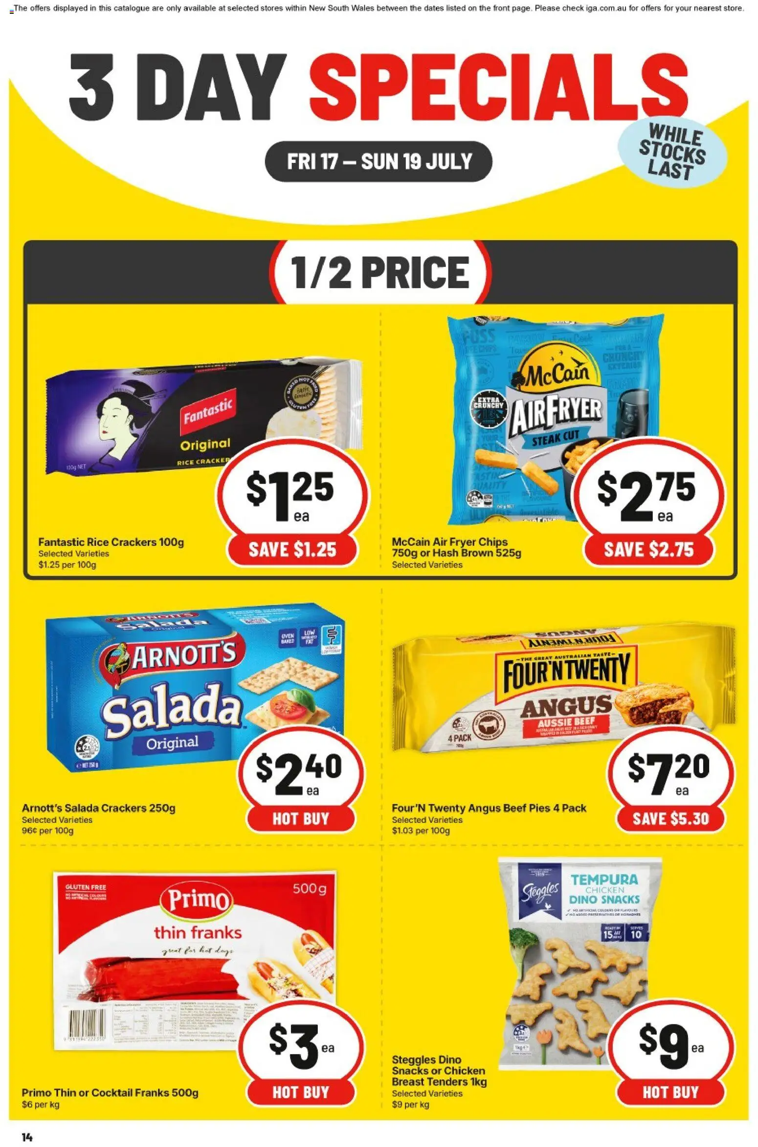 ﻿IGA catalogue from 17/07/2026 > Big discounts catalogue cover