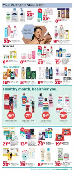 Preview of Rexall weekly flyer / circulaire from shop Rexall valid from Sep 11, 2026 | Page: 16 | Products: Coconut, Diapers, Sudocrem, Pants