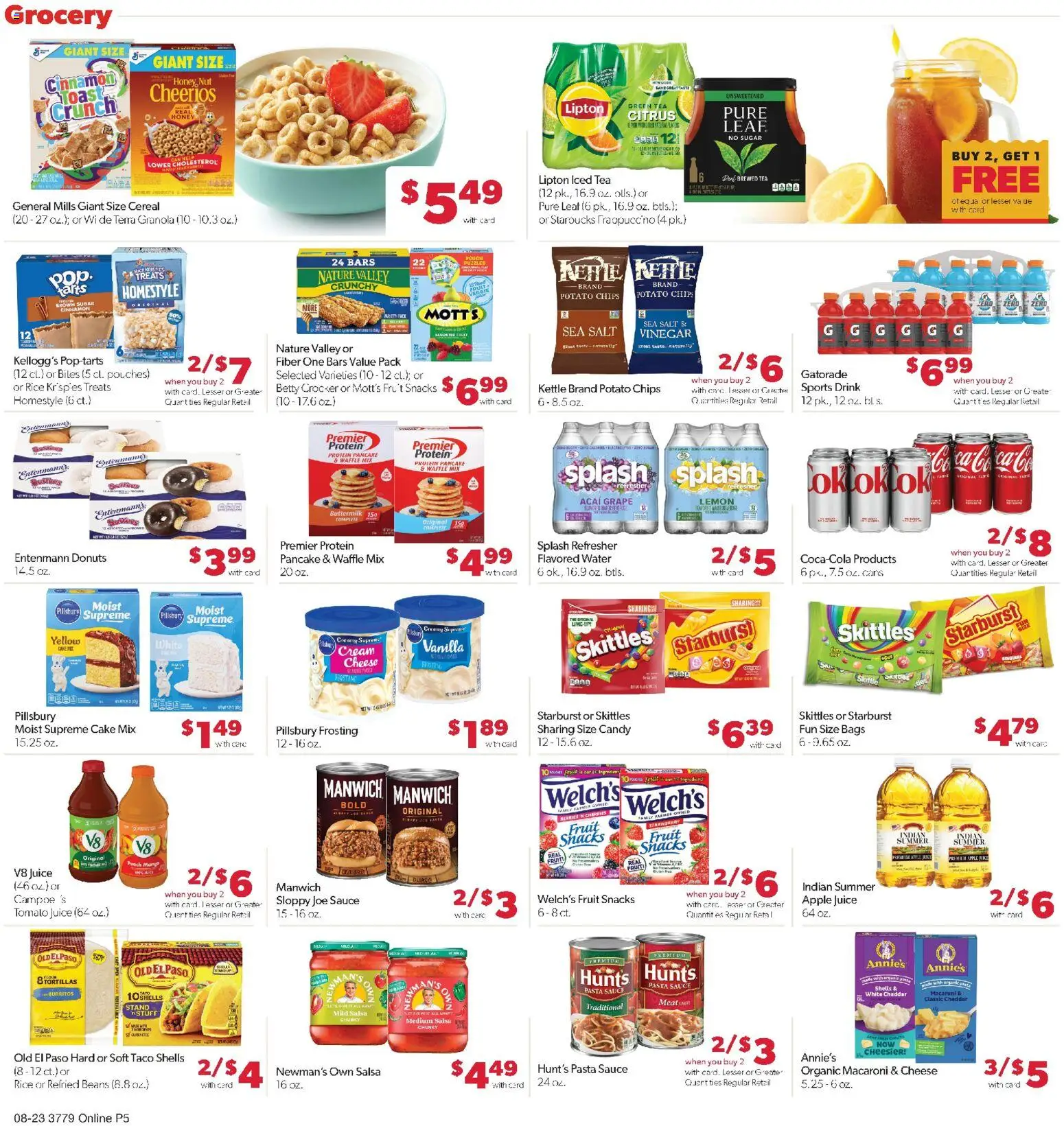 Family Fare Weekly Ad - IA - valid from 08/23/2026 | Page: 11 | Products: Honey, Protein, Sauce, Sugar