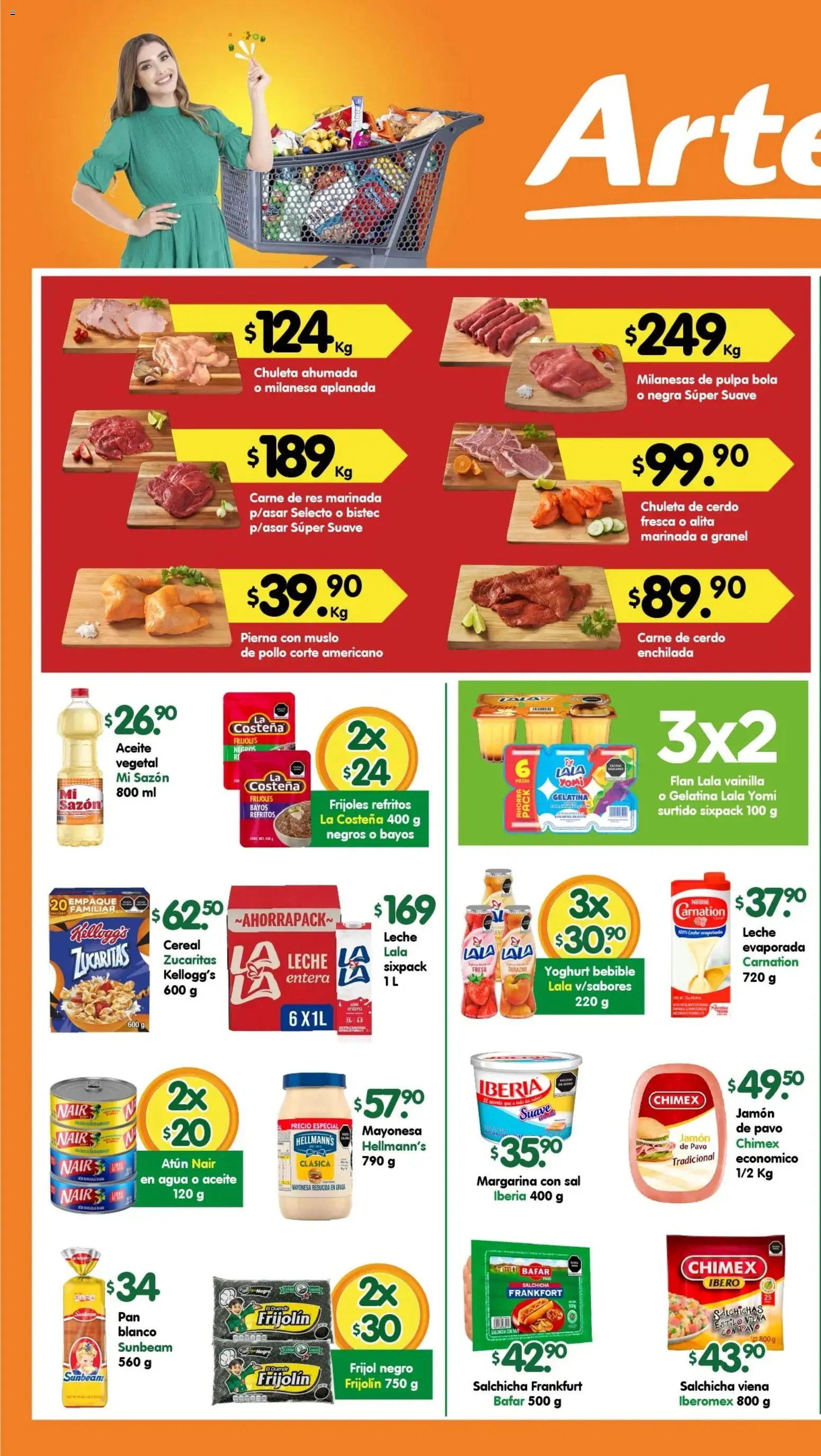 Nuevas ofertas de Arteli válidas en toda la República Mexicana desde el 24/08/2026. ¡Encuentra las mejores ofertas en Arteli folleto! | Página: 1
