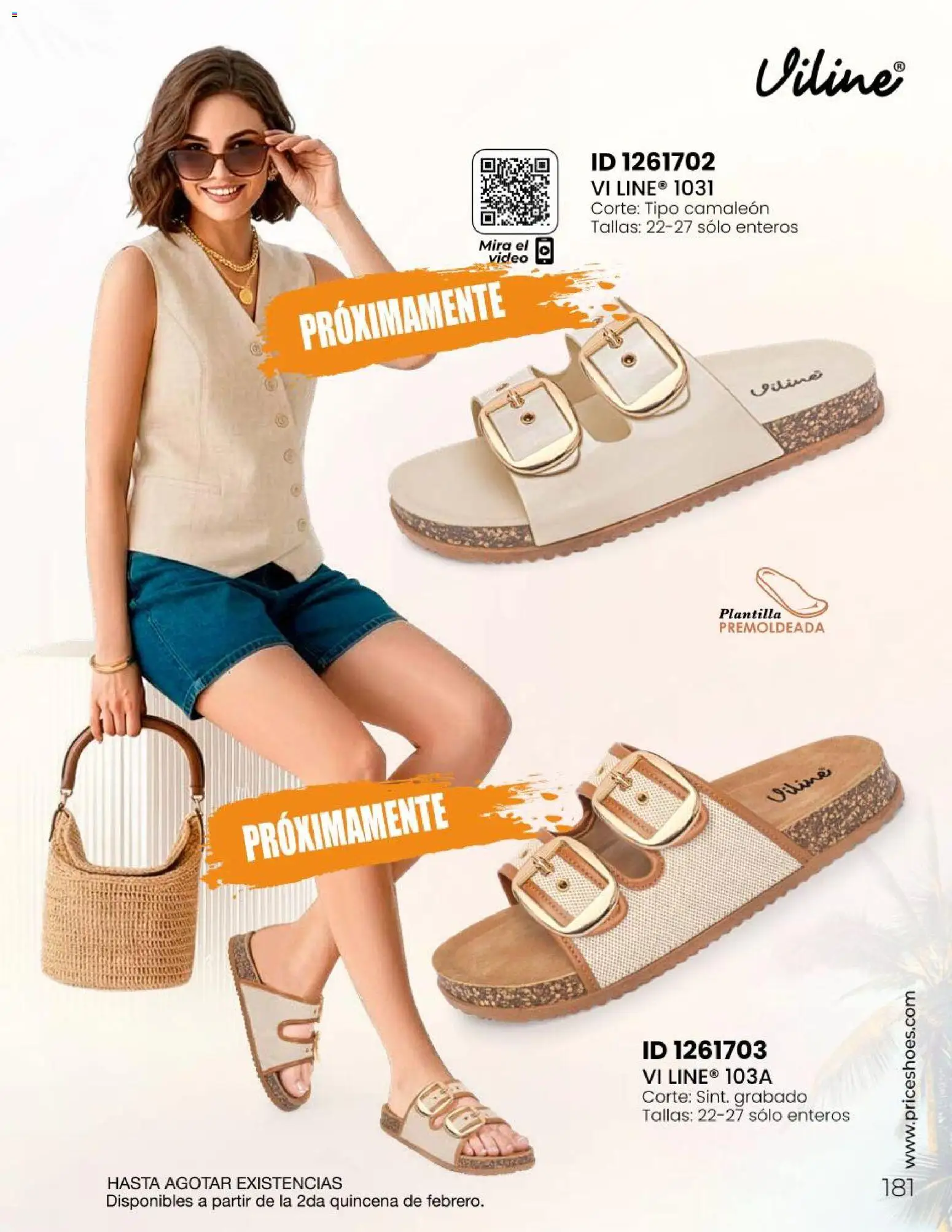 Nuevas ofertas de Price Shoes válidas en toda la República Mexicana desde el 31.01.2026. ¡Encuentra las mejores ofertas en Price Shoes Catálogo Sandalias ! | Página: 181 | Productos: Video