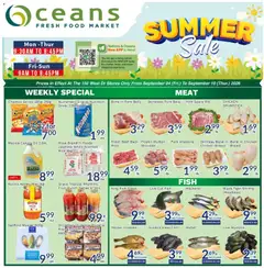 Preview of Oceans weekly flyer / circulaire from shop Oceans valid from Sep 4, 2026