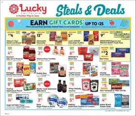Preview of Lucky Supermarkets weekly ads valid from 08/12/2026