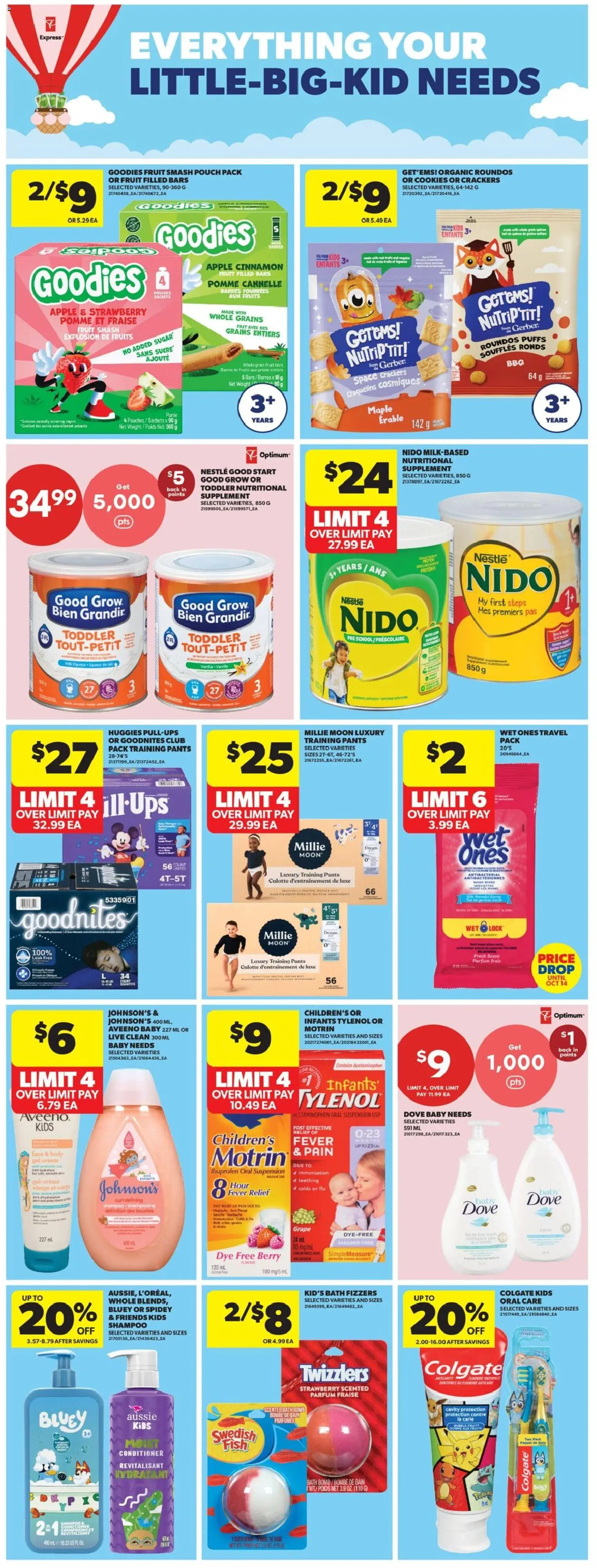 Real Canadian Superstore flyer valid from Sep 24, 2026 | Page: 32 | Products: Crackers, Grains, Bath, Pants