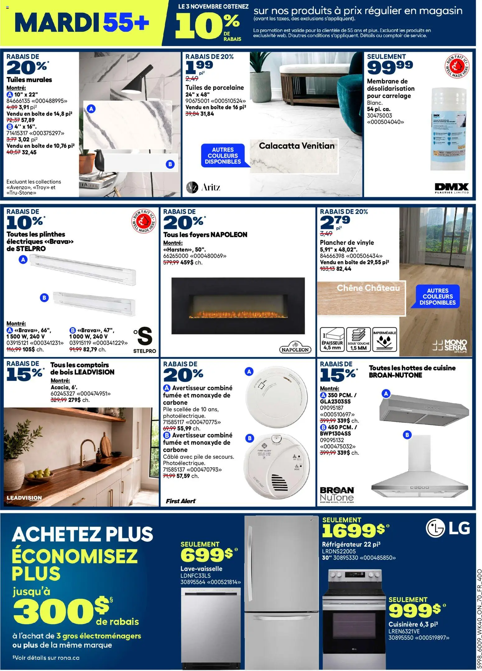 Rona flyer valid from Oct 29, 2026 | Page: 3