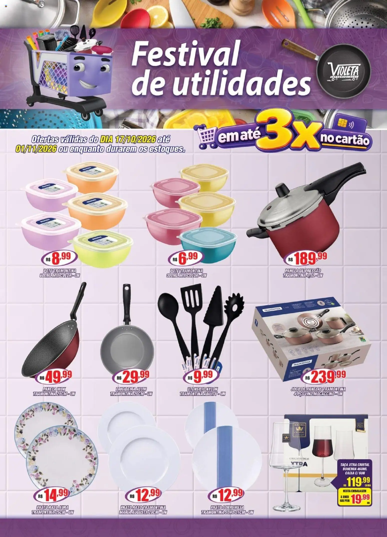 Violeta Supermercados Folheto - válido de 17/10/2026 | Página: 1
