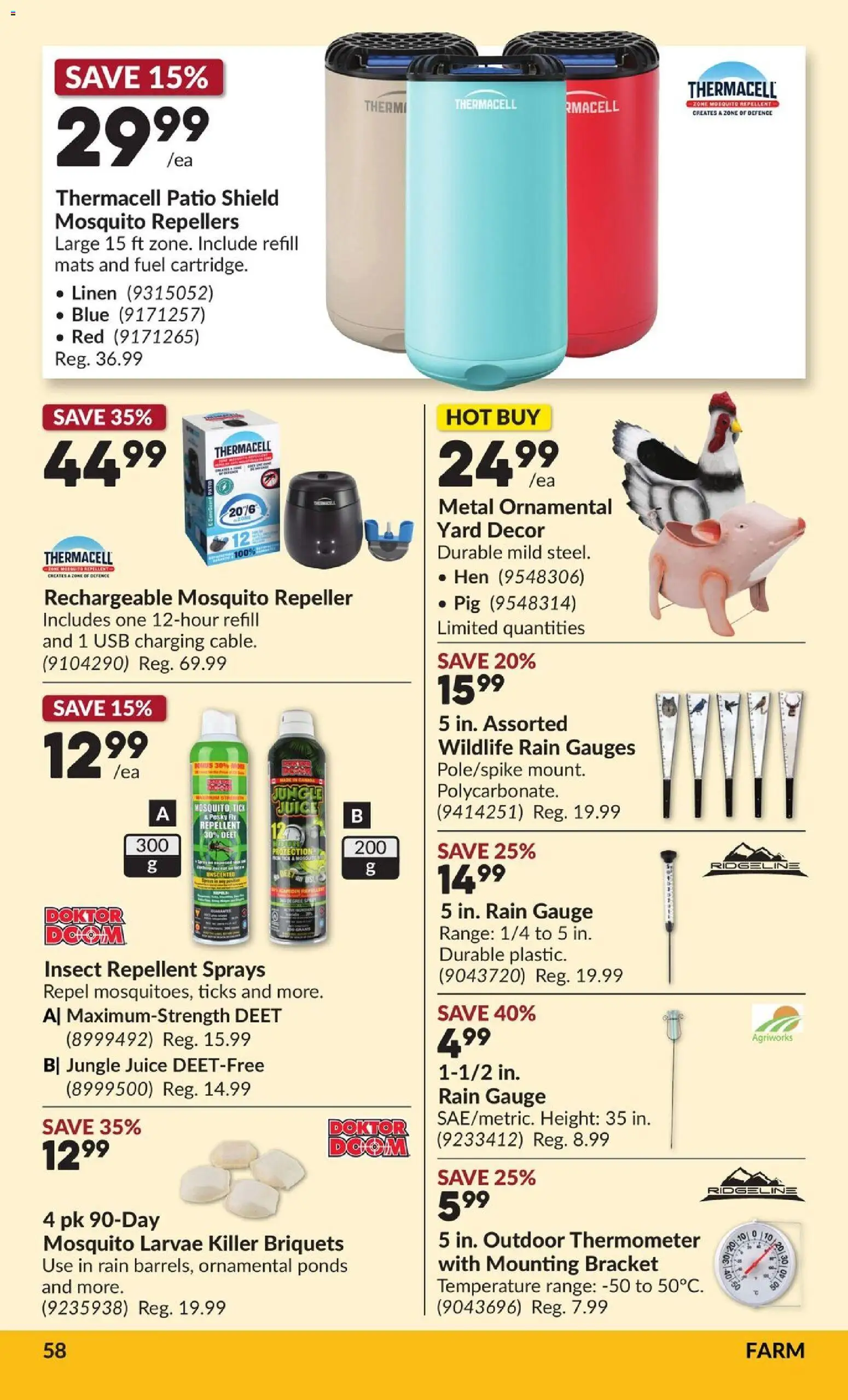 Princess Auto flyer valid from 16.06.2026 | Page: 62 | Products: Thermometer, Ridge, Juice