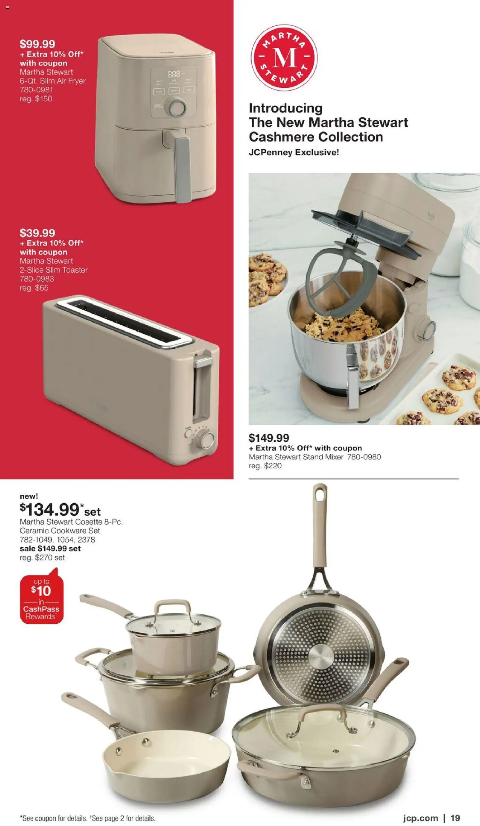 JCPenney Semi-Annual Home Sale - valid from 09/28/2026 | Page: 18 | Products: Toaster, Fryer, Cookware set, Air fryer