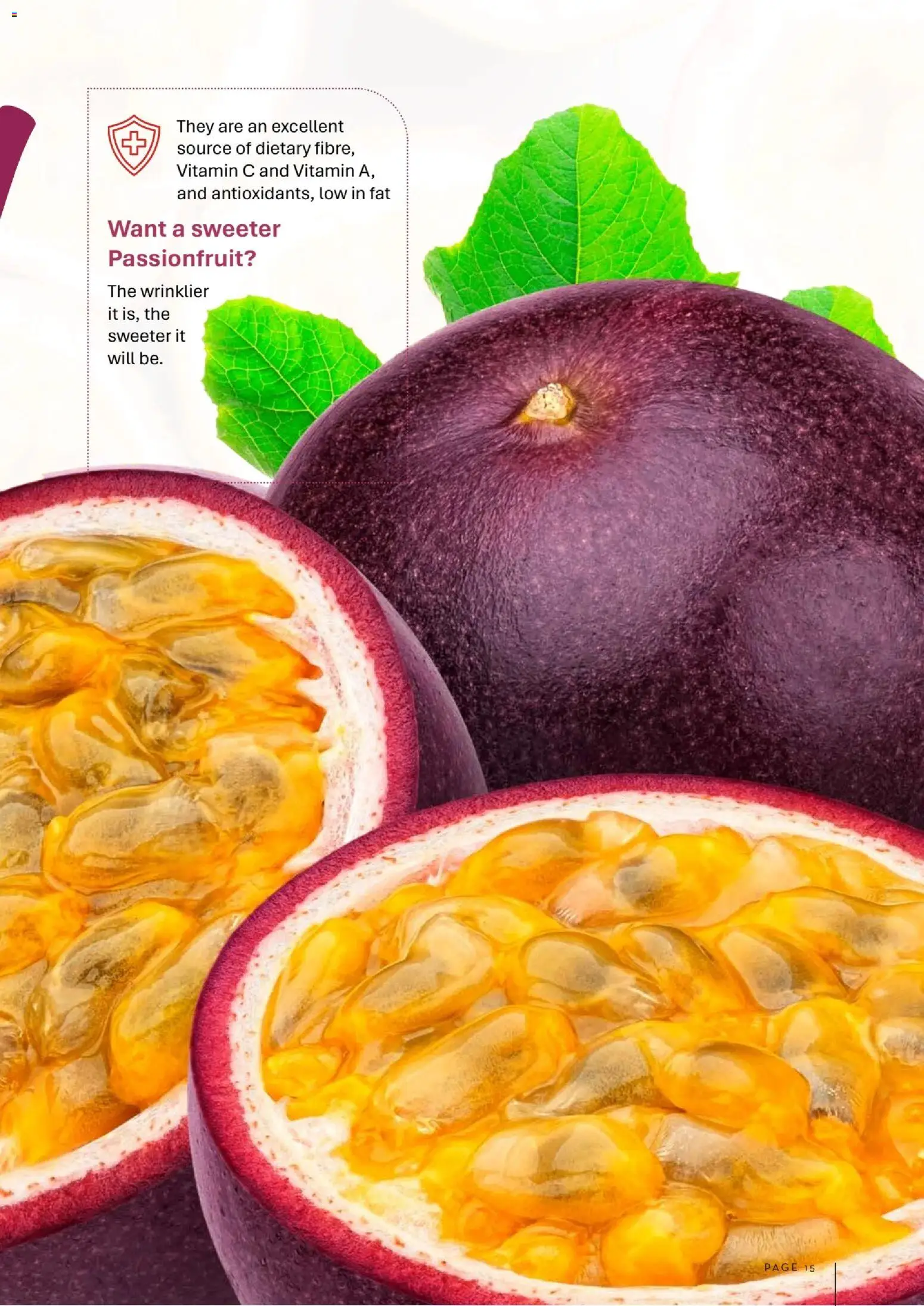 Foodworks catalogue - valid from 01/10/2026 | Page: 15 | Products: Passionfruit, Vitamin