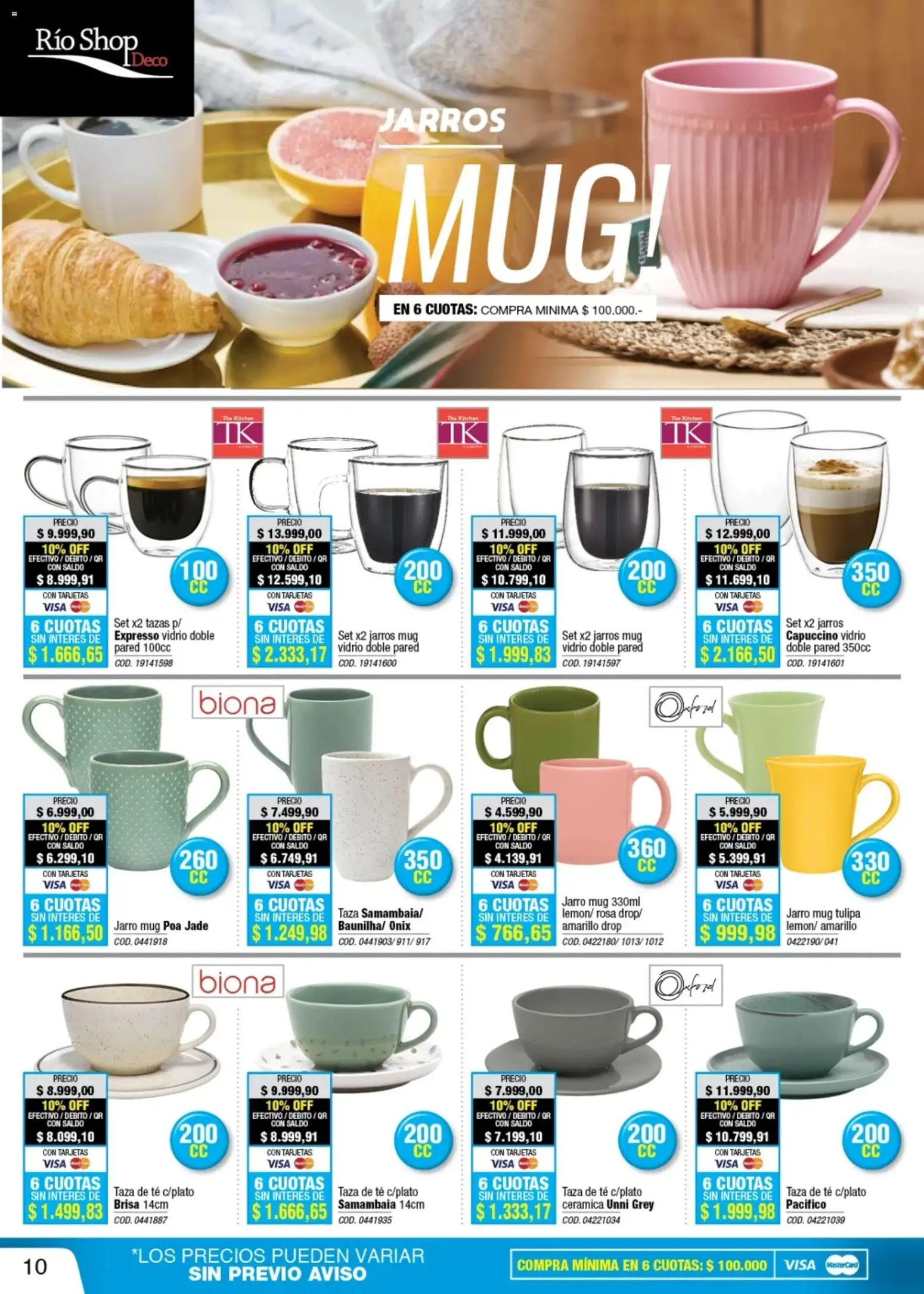 Río Shop Deco catálogo │ válido desde el 26.05.2026 | Página: 10 | Productos: Taza, Té