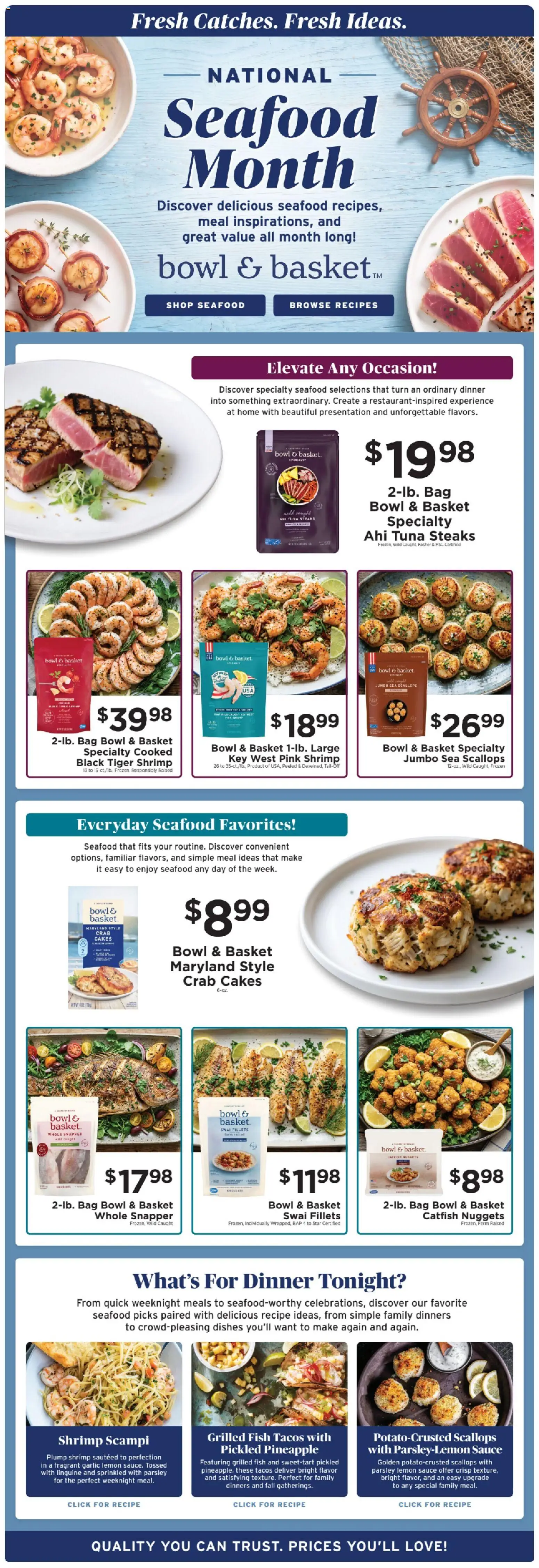 ShopRite Weekly Ad - valid from 10/04/2026 | Page: 16 | Products: Pineapple, Sauce, Parsley, Tuna