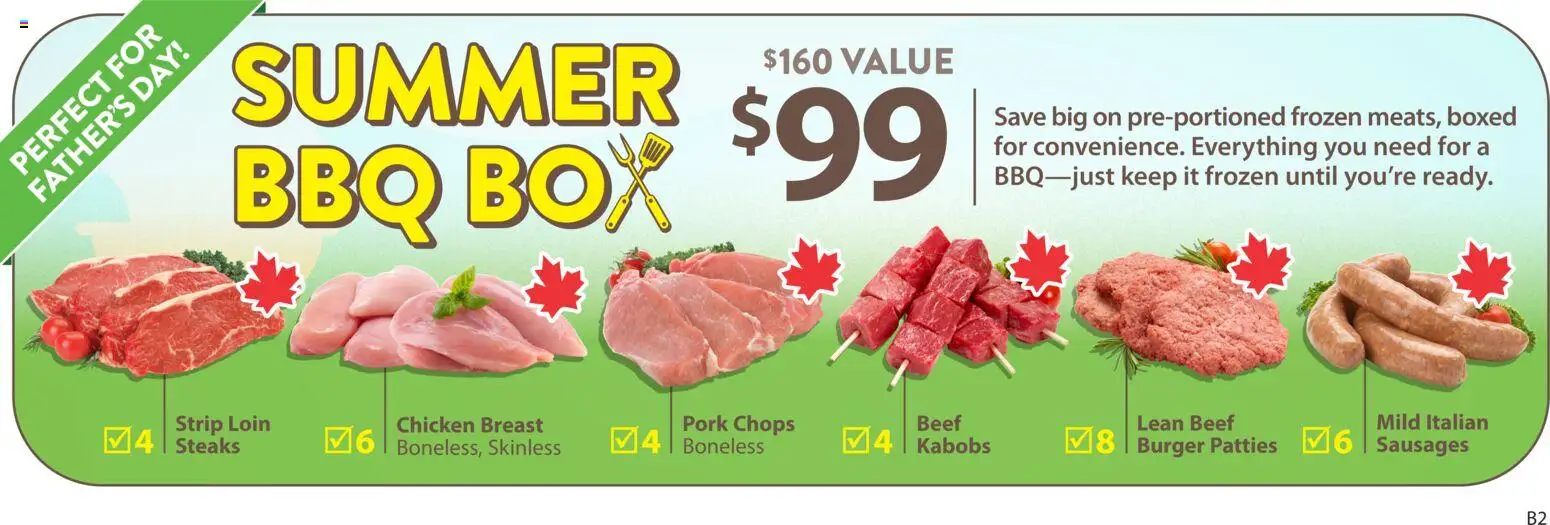 Save on foods flyer valid from 18.06.2026 | Page: 5 | Products: Beef, Box, Chicken, Pork