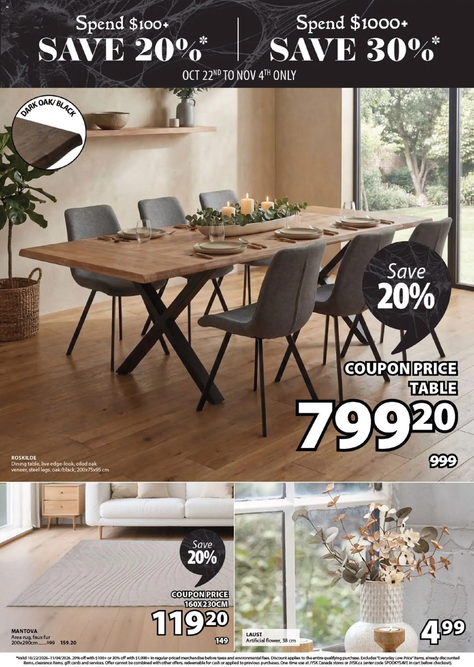 JYSK flyer valid from Oct 22, 2026 | Page: 3