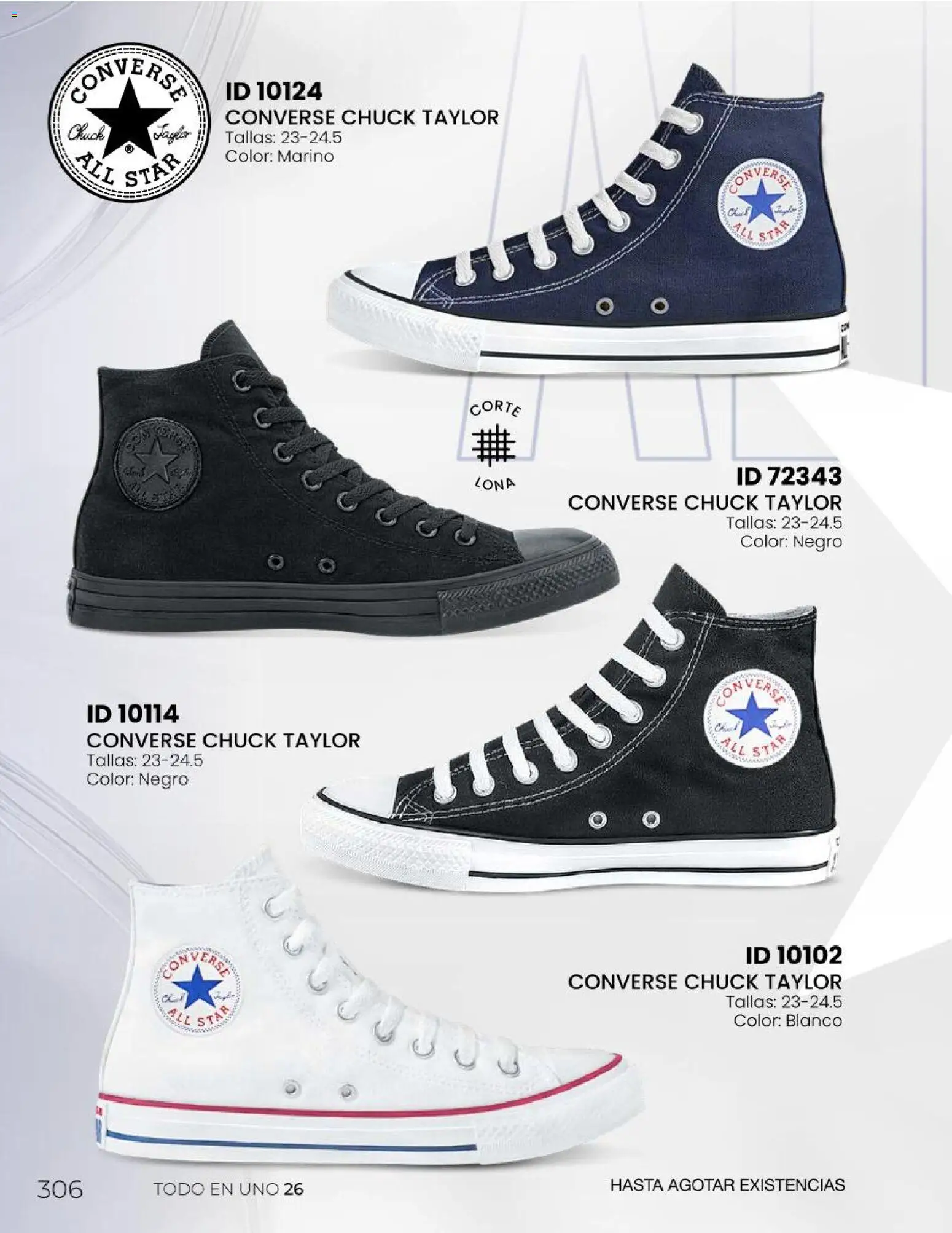 Nuevas ofertas de Price Shoes válidas en toda la República Mexicana desde el 06.05.2026. ¡Encuentra las mejores ofertas en Price Shoes catálogo Todo en uno! | Página: 306 | Productos: Lona