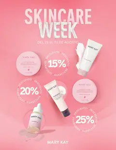 Vista previa de Catálogo Mary Kay Skincare Week, nuevo folleto de la tienda, válido en México a partir del 25/08/2026