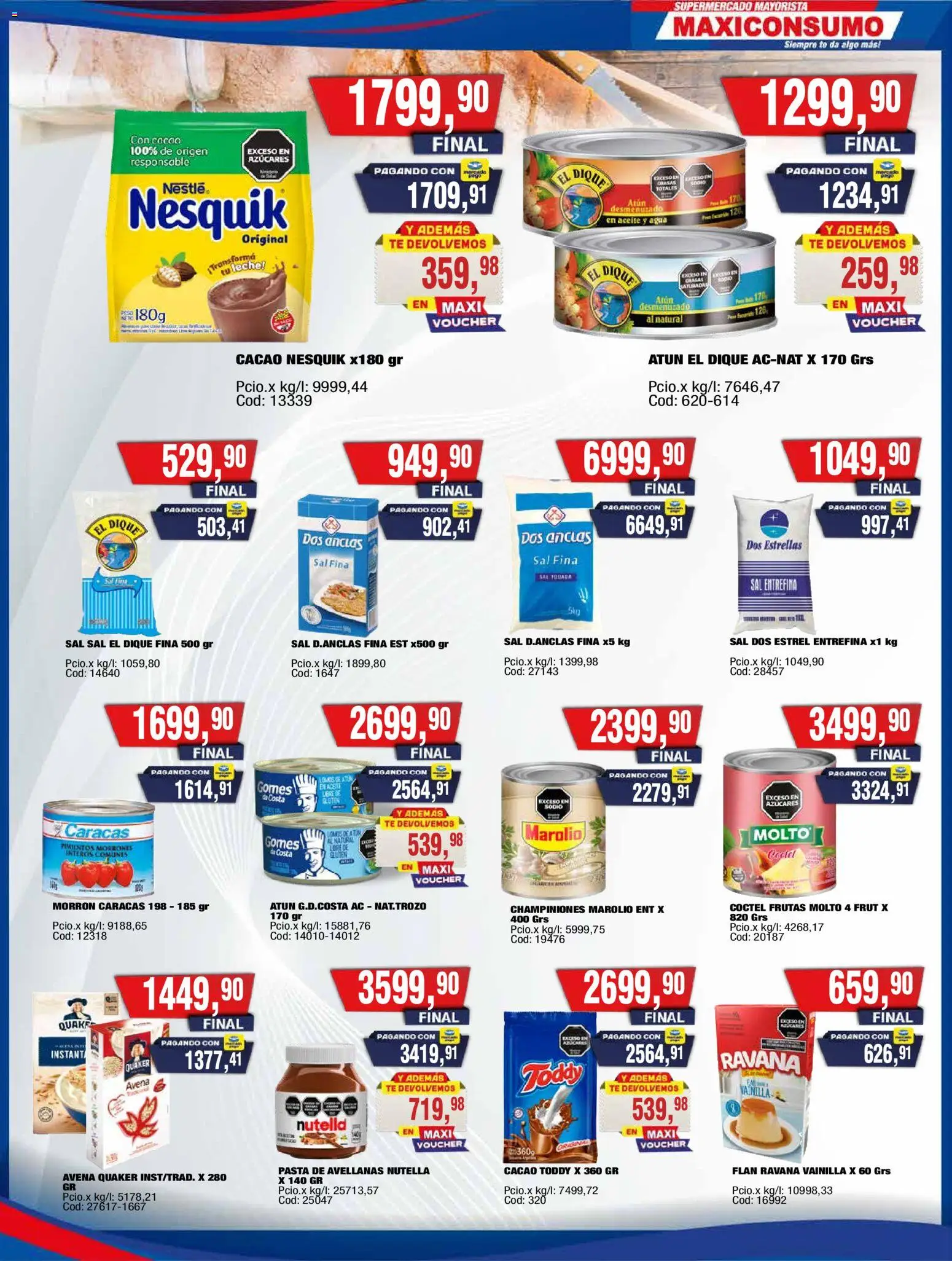 Maxiconsumo - Ofertas │ válido desde el 26/10/2026 | Página: 8