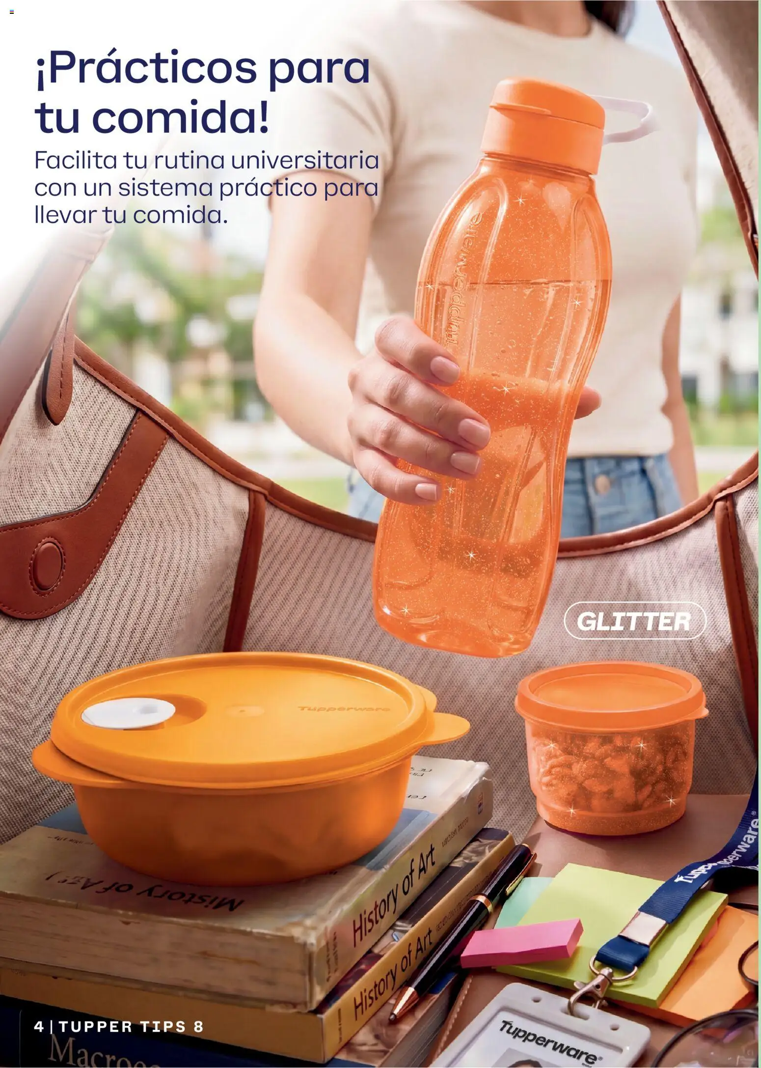 Nuevas ofertas de Tupperware válidas en toda la República Mexicana desde el 13/07/2026. ¡Encuentra las mejores ofertas en Tupperware catálogo! | Página: 4 | Productos: Glitter, Tupper
