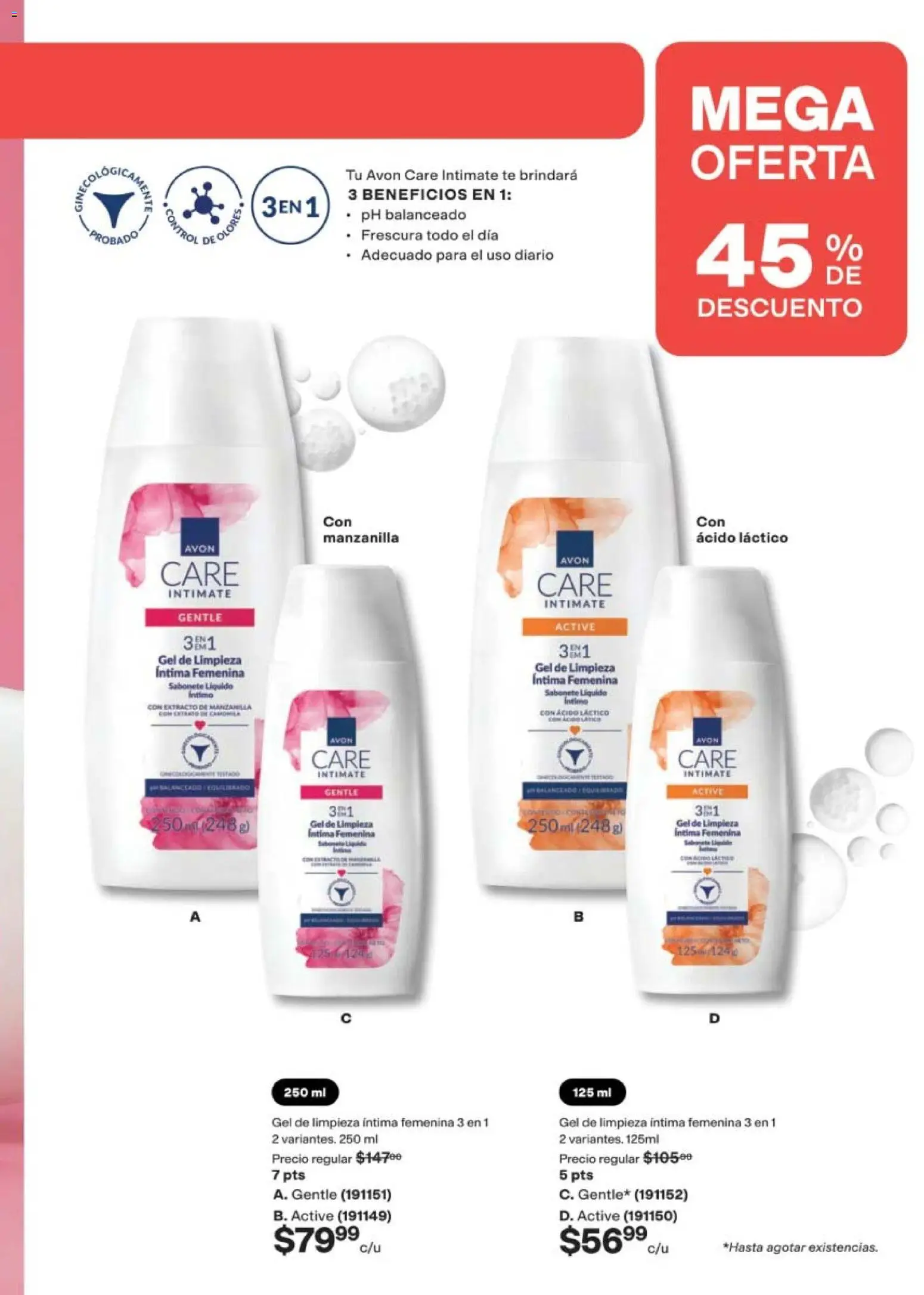 Nuevas ofertas de AVON válidas en toda la República Mexicana desde el 10/07/2026. ¡Encuentra las mejores ofertas en AVON campaña 11 2026! | Página: 141 | Productos: Té
