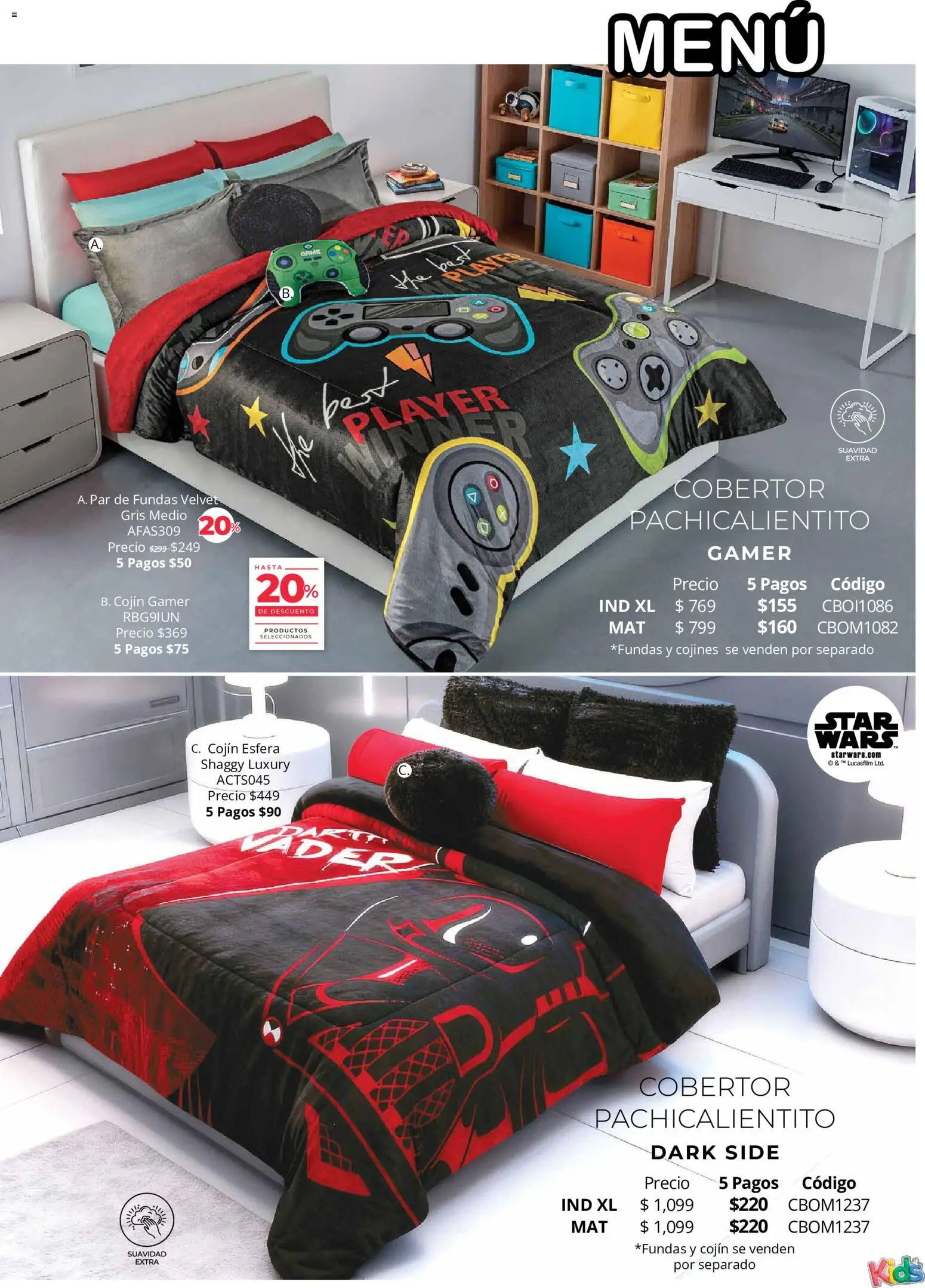 Nuevas ofertas de Colchas Concord válidas en toda la República Mexicana desde el 01/08/2026. ¡Encuentra las mejores ofertas en Colchas Concord catálogo Colección Infantil! | Página: 41 | Productos: Cobertor