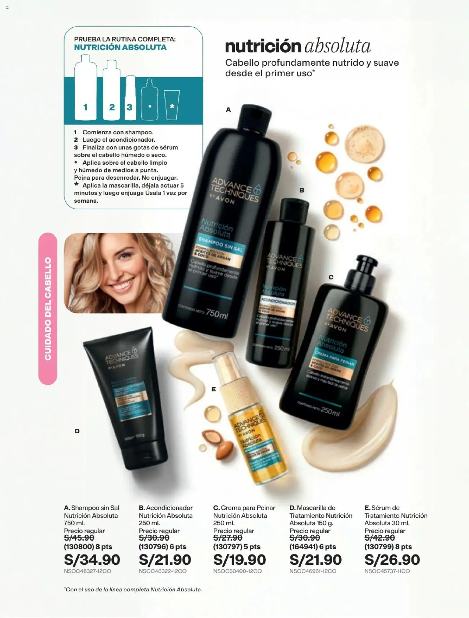 Catálogo Avon válido desde 15/09/2026 | Página: 161 | Productos: Shampoo, Acondicionador, Crema, Coco