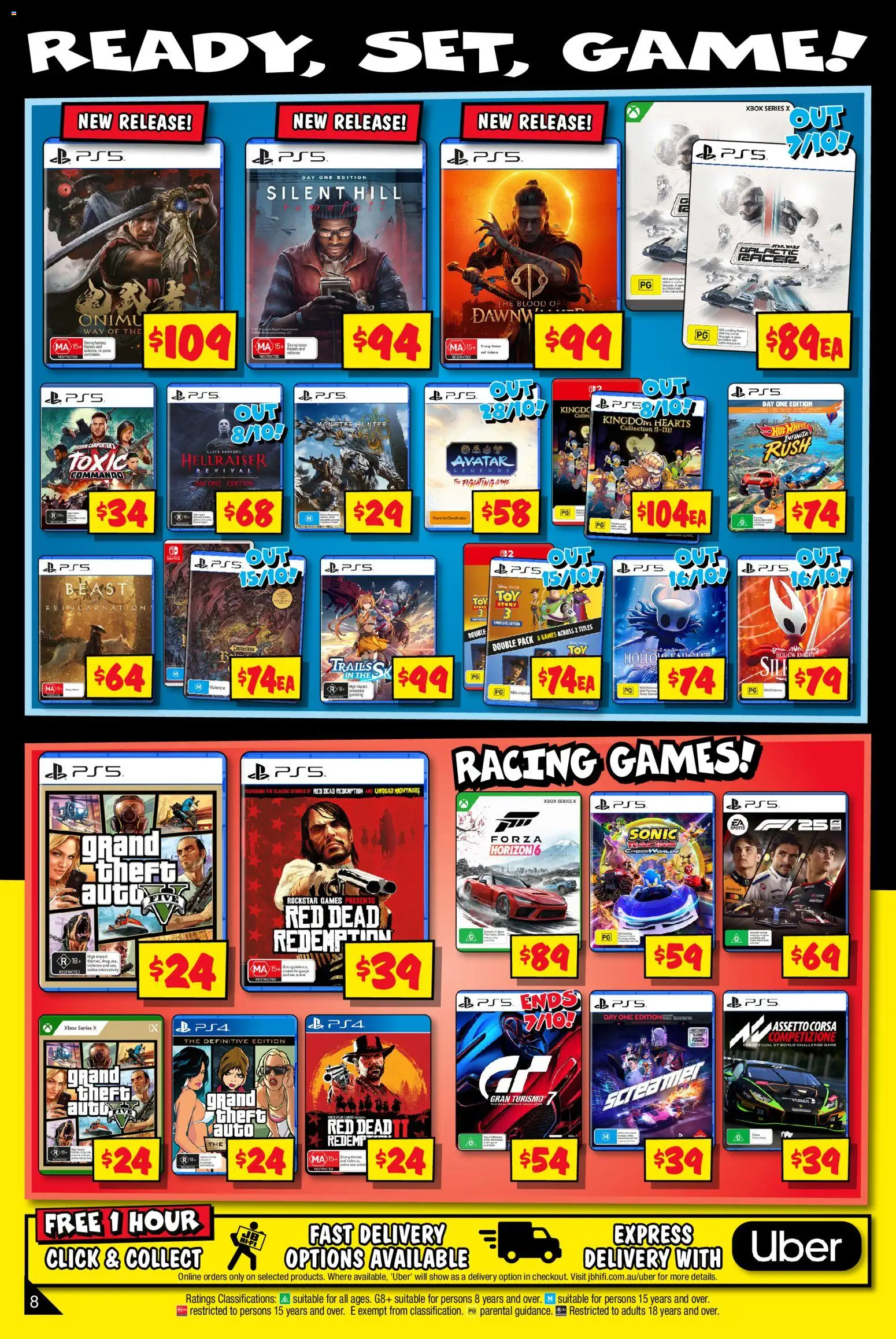 JB Hi-Fi catalogue - valid from 24/09/2026 | Page: 8 | Products: Xbox, Game