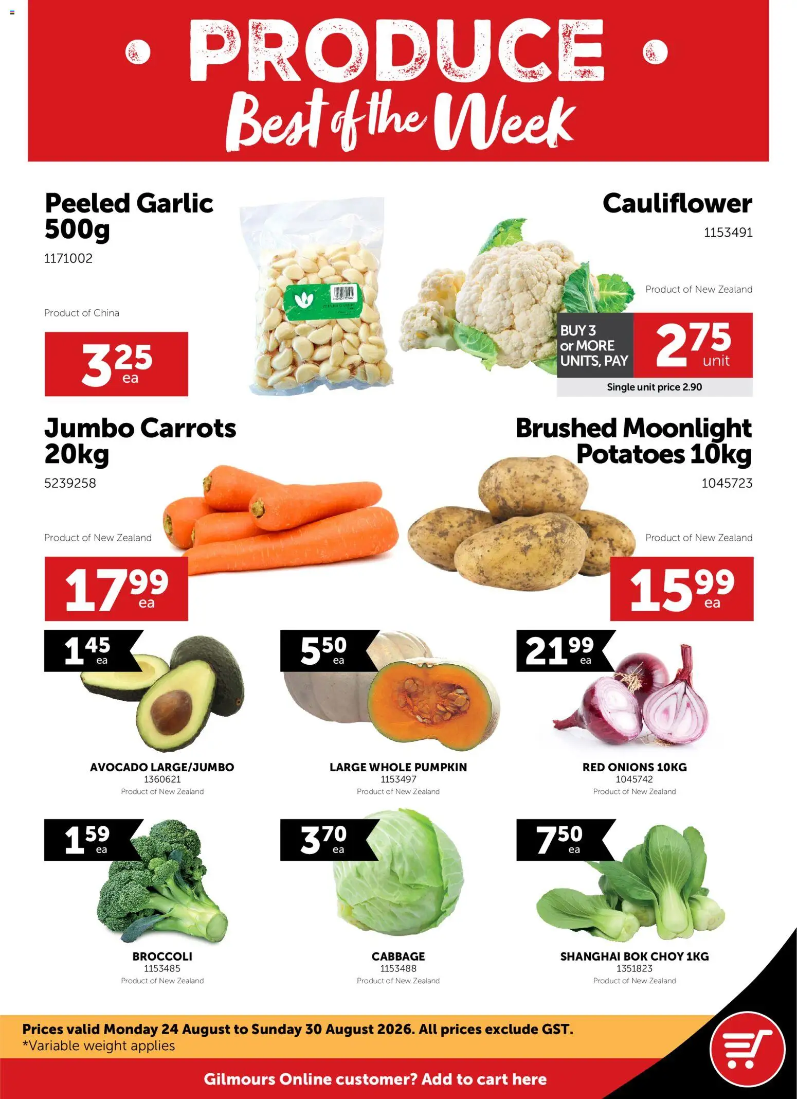 Gilmours catalogue from 24 Aug 2026 | Page: 1