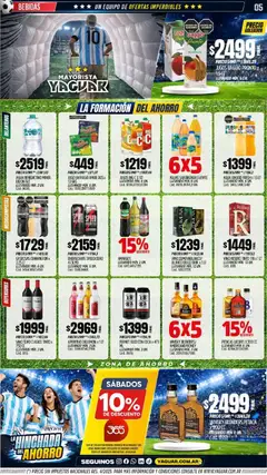 Vista previa Yaguar catálogo válido desde el 08.06.2026 | Página: 5 | Productos: Bidón, Polvo, Jugo, Vino