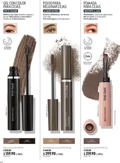 Vista previa de Oriflame campaña 12 2026, nuevo folleto de la tienda, válido en México a partir del 22/08/2026 | Página: 44 | Productos: Champagne, Sombra, Pomada, Delineador