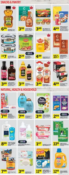 Preview of Foodland weekly flyer / circulaire from shop Foodland valid from 18.06.2026 | Page: 6 | Products: Body wash, Detergent, Oil, Chicken