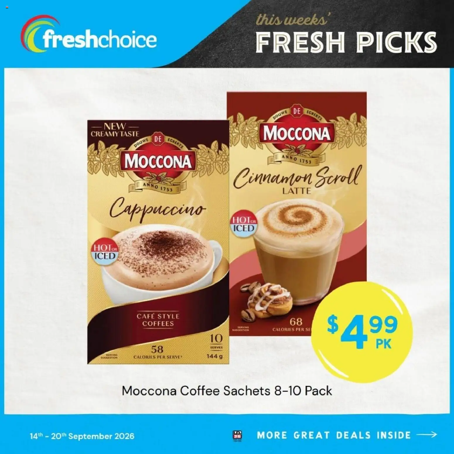 FreshChoice catalogue from 14 Sept 2026 | Page: 1