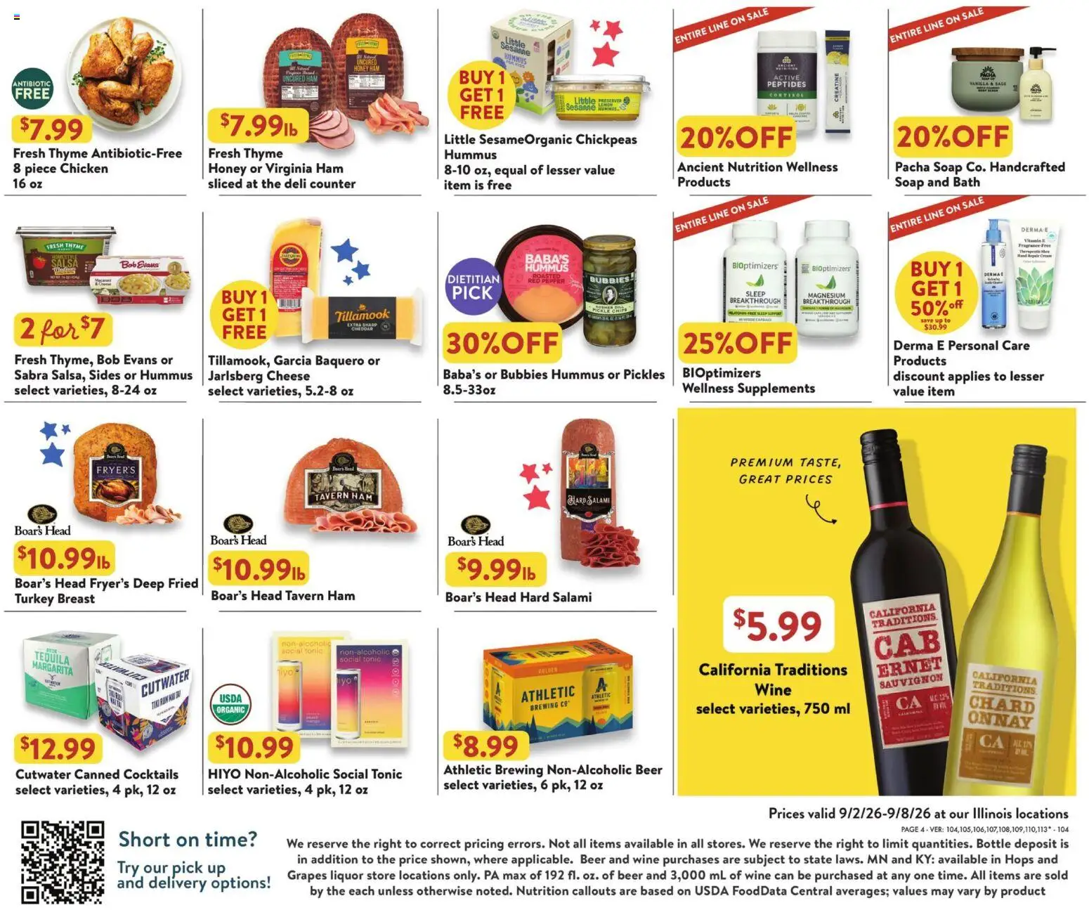 Fresh Thyme Weekly Ad - valid from 09/02/2026 | Page: 7 | Products: Magnesium, Sesame, Pepper, Vanilla
