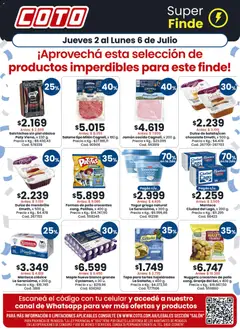 Vista previa Coto ofertas válido desde el 02/07/2026