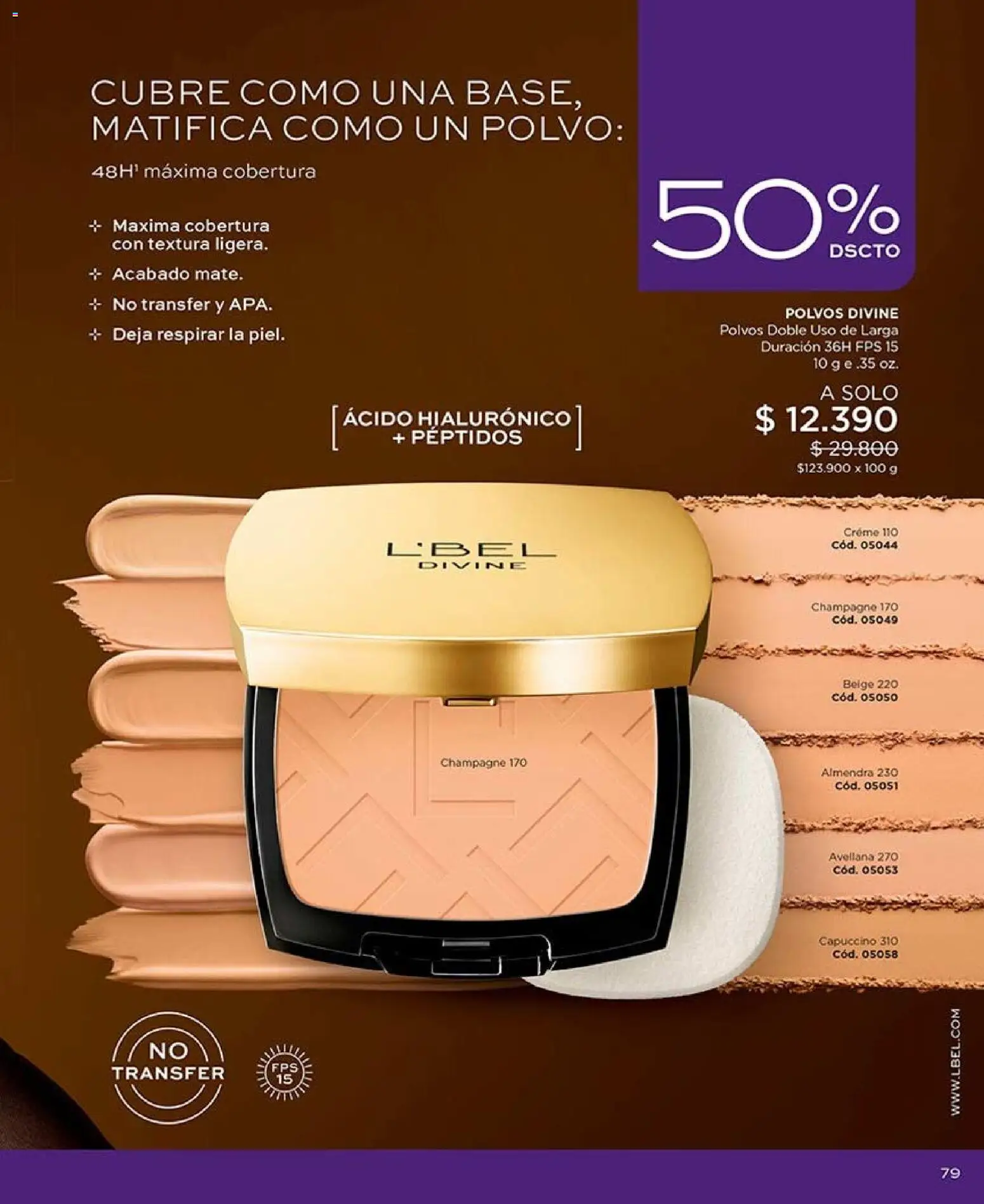 Catálogo L'Bel Campaña 11 │ válido desde el 15.06.2026 | Página: 79 | Productos: Almendra, Polvo
