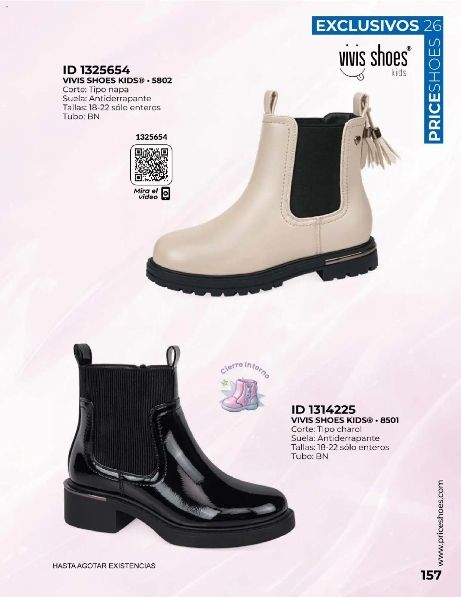 Nuevas ofertas de Price Shoes válidas en toda la República Mexicana desde el 01/10/2026. ¡Encuentra las mejores ofertas en Price Shoes catálogo Exclusivos! | Página: 157
