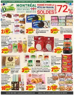 Preview of Btrust Supermarket weekly flyer - Montreal from shop Btrust Supermarket valid from Sep 3, 2026