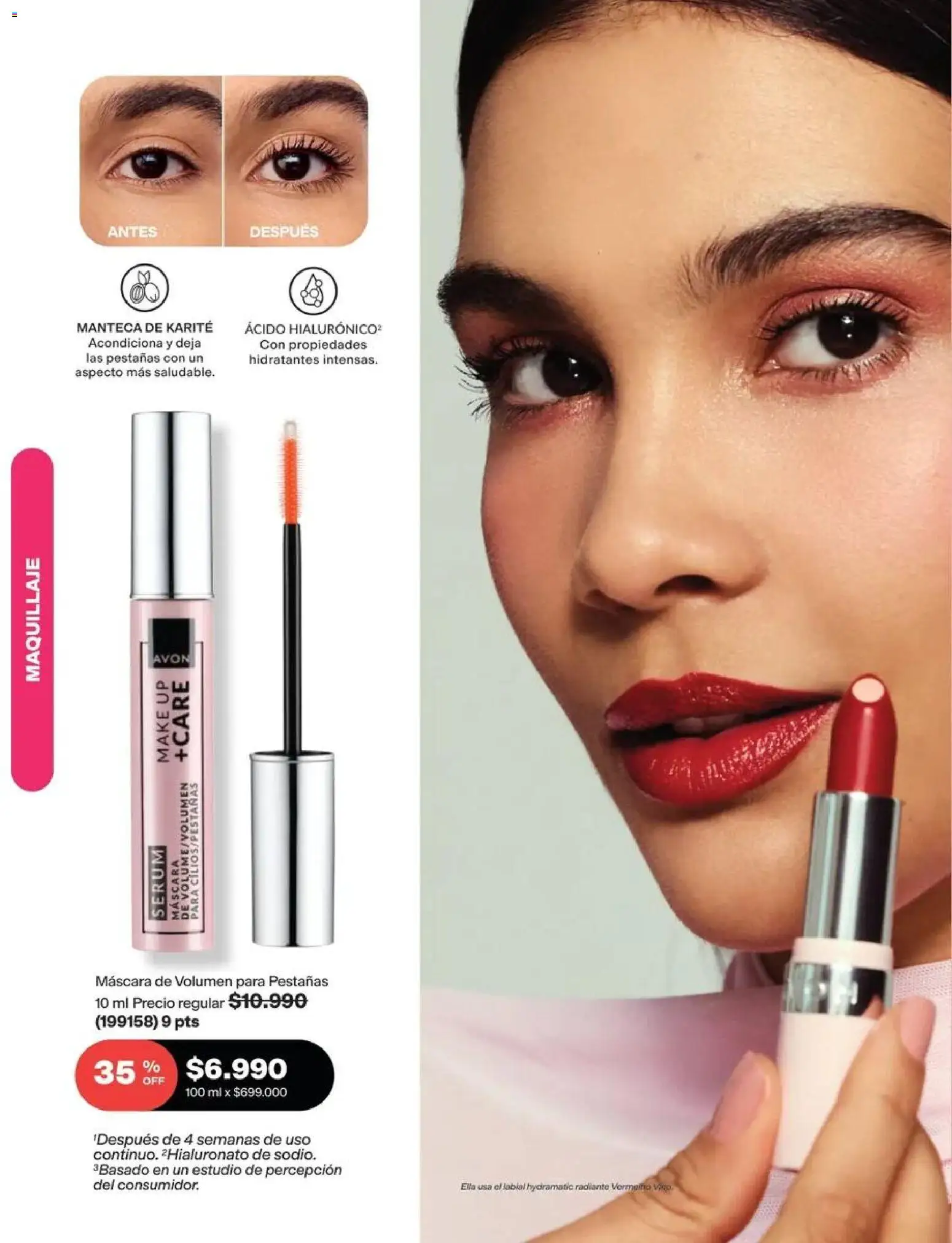 Catálogo Avon Campaña 13 │ válido desde el 31.08.2026 | Página: 41 | Productos: Maquillaje, Manteca de karité, Labial, Serum