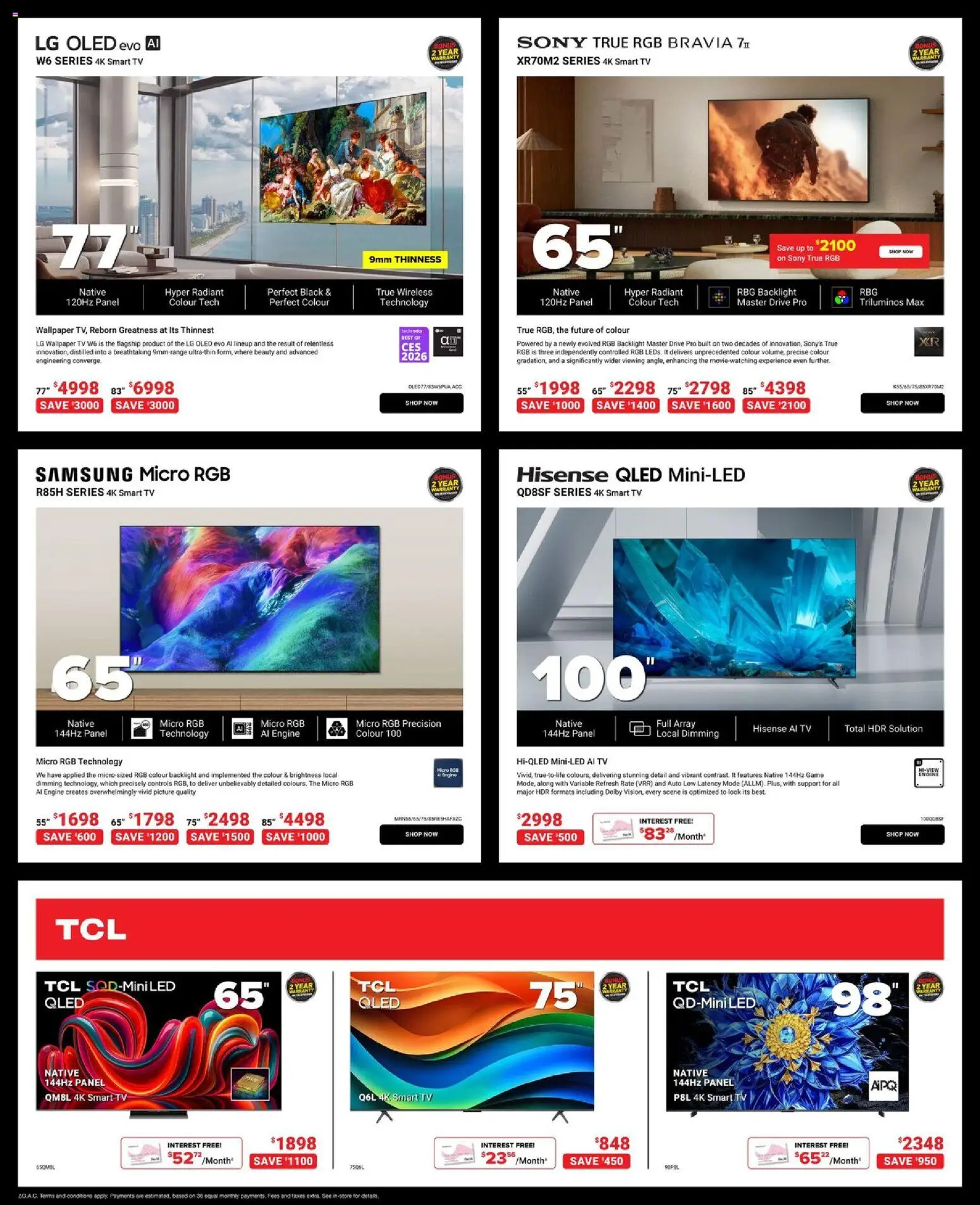 Visions flyer valid from Oct 2, 2026 | Page: 3 | Products: Tv, Game