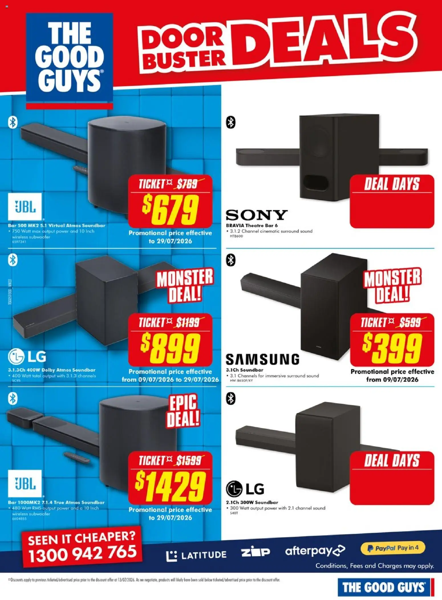 The Good Guys catalogue - valid from 16/07/2026 | Page: 8 | Products: Door