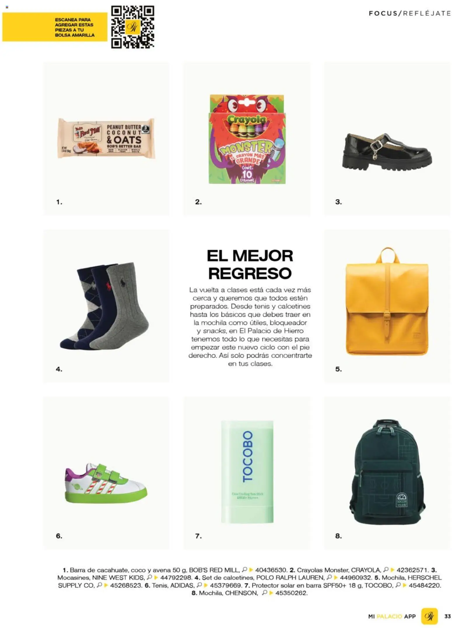 Nuevas ofertas de Palacio De Hierro válidas en toda la República Mexicana desde el 01/08/2026. ¡Encuentra las mejores ofertas en Palacio De Hierro catálogo! | Página: 36 | Productos: Tenis, Mochila, Bloqueador, Protector solar