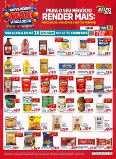Max Atacadista - Ofertas da semana - Pré-Visualização do folheto da loja Max Atacadista, válido de 07/10/2026